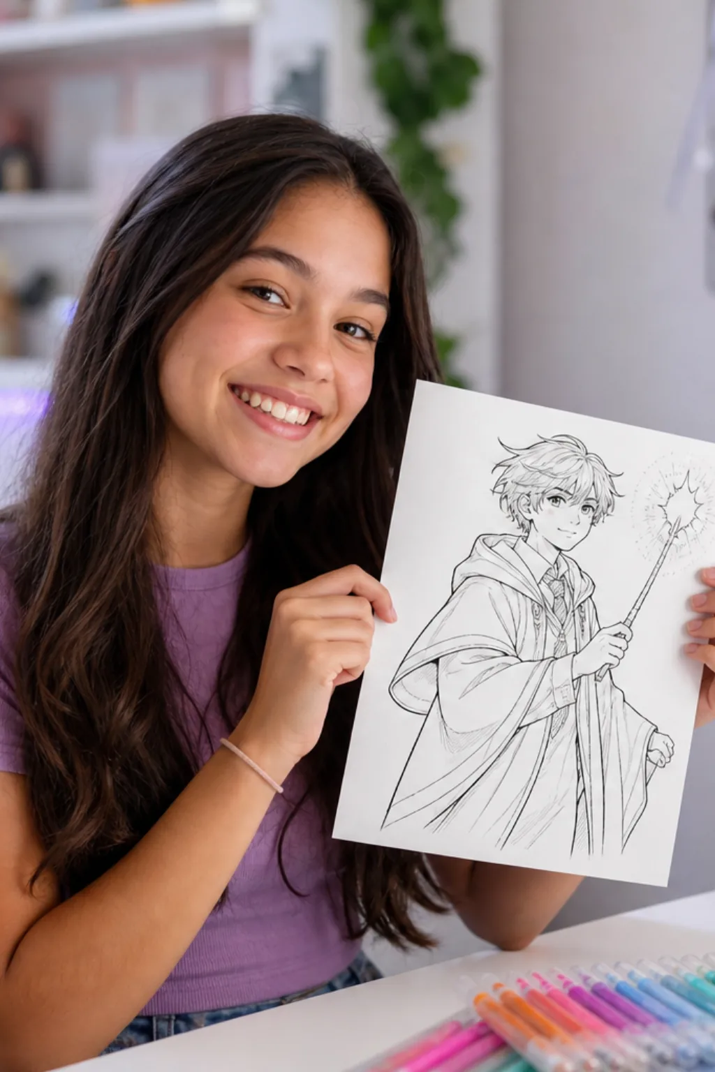 desenhos dos Feiticeiros de Waverly Place para colorir - 1