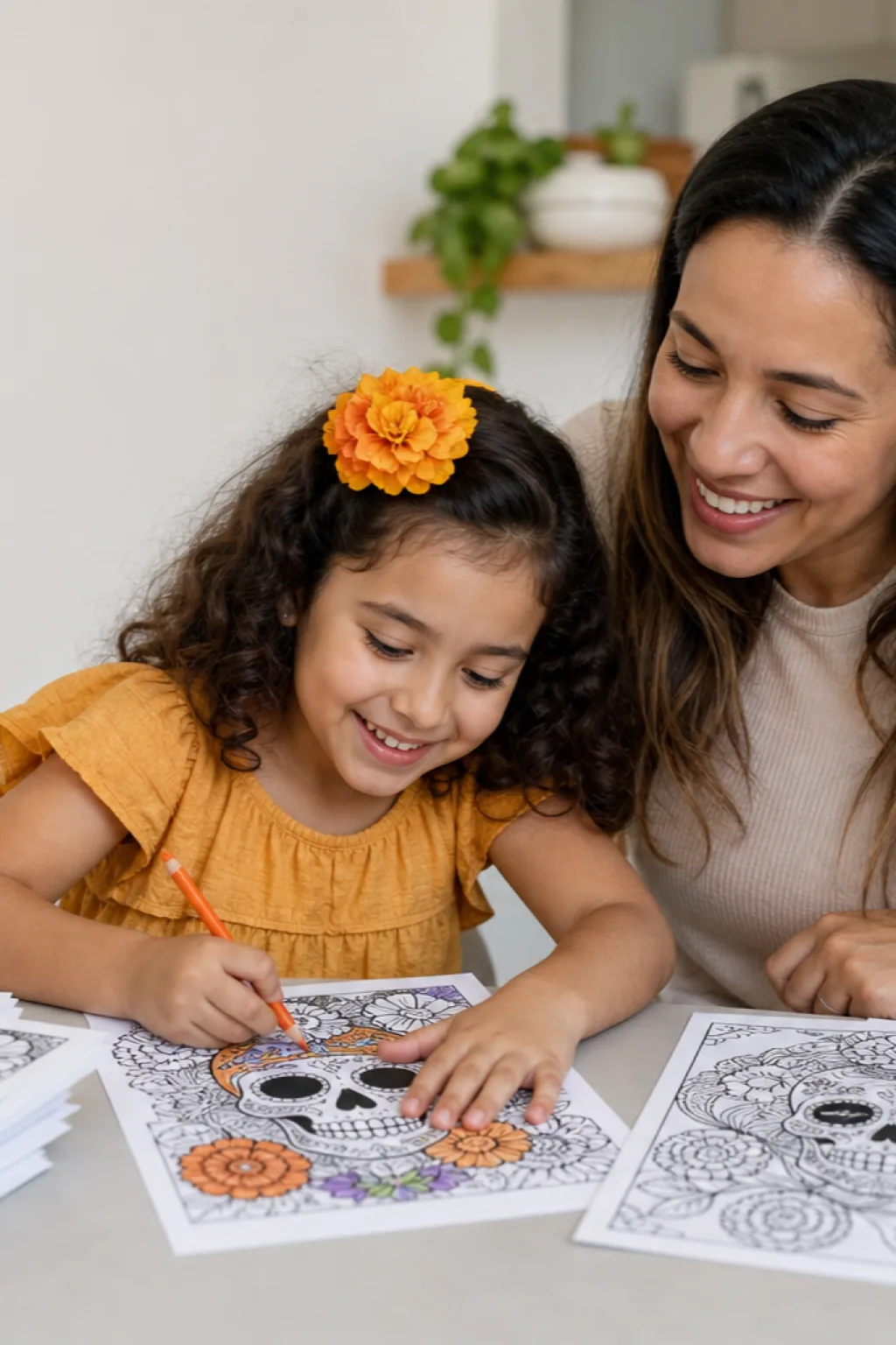 desenhos do filme Festa no Céu para colorir — exemplo criado na Desenhos pra Colorir