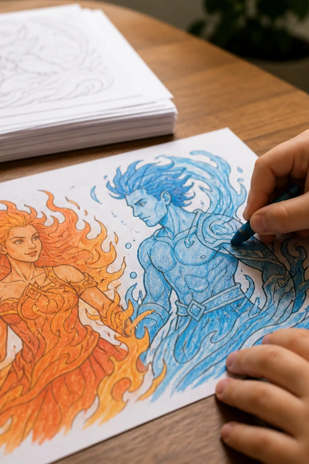 desenhos do filme Elementos para colorir - 2
