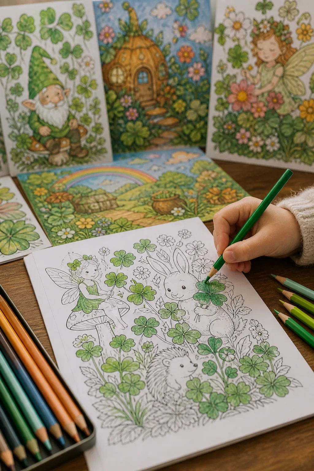 desenhos do filme Luck para colorir - 2