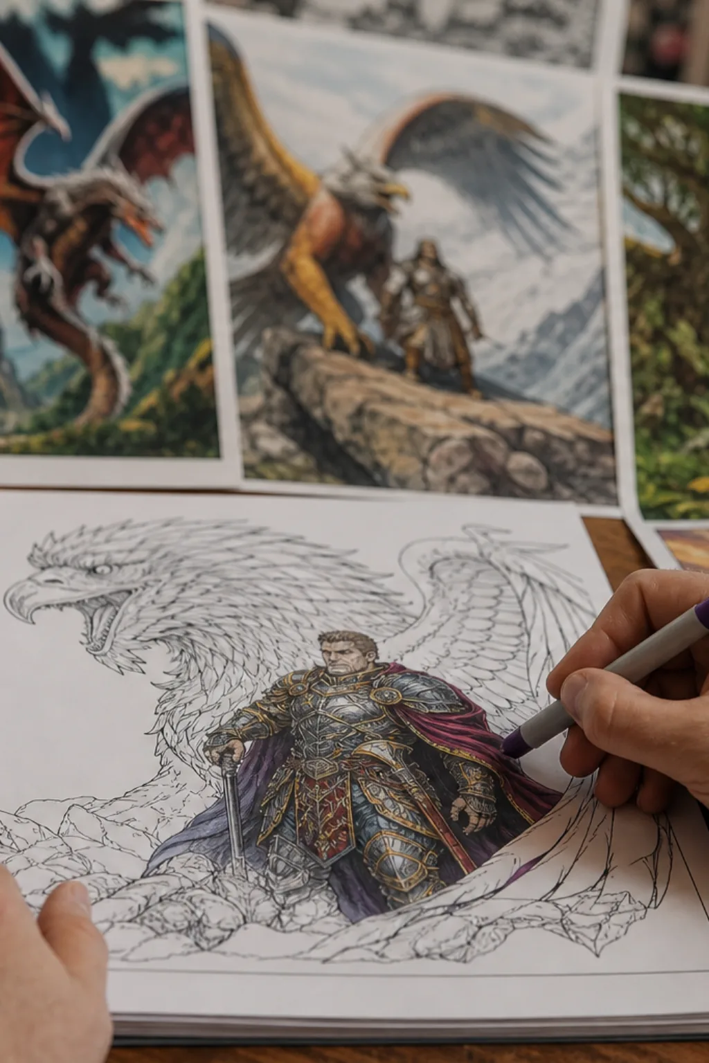 desenhos de Final Fantasy para colorir - 2