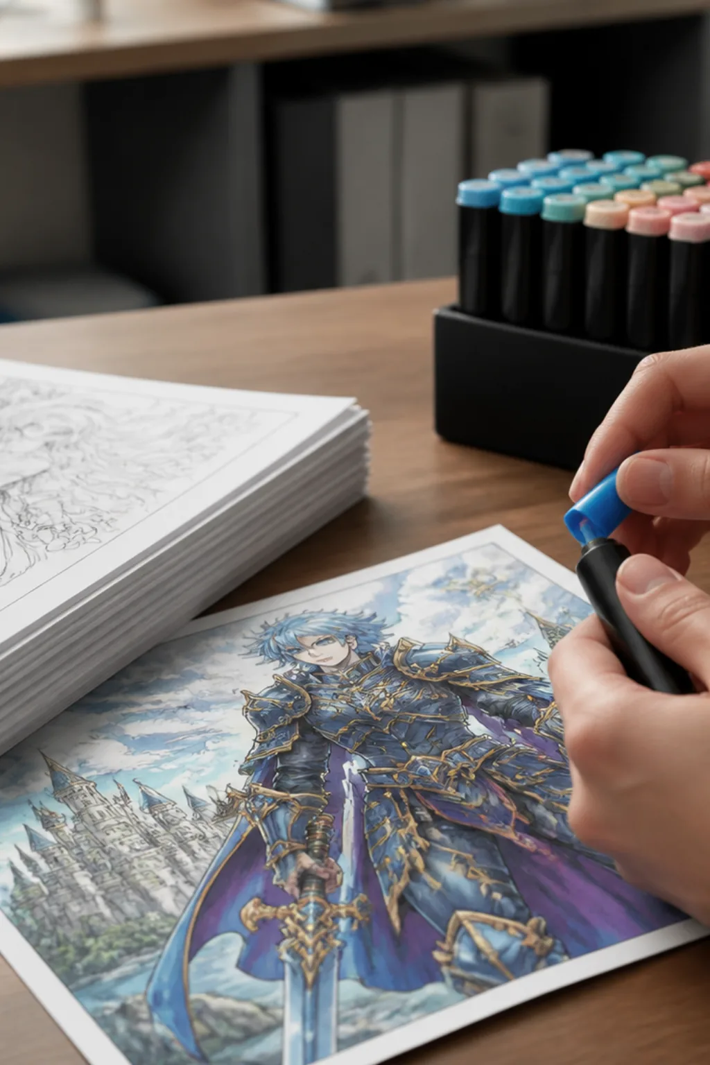 desenhos de Fire Emblem para colorir - 2