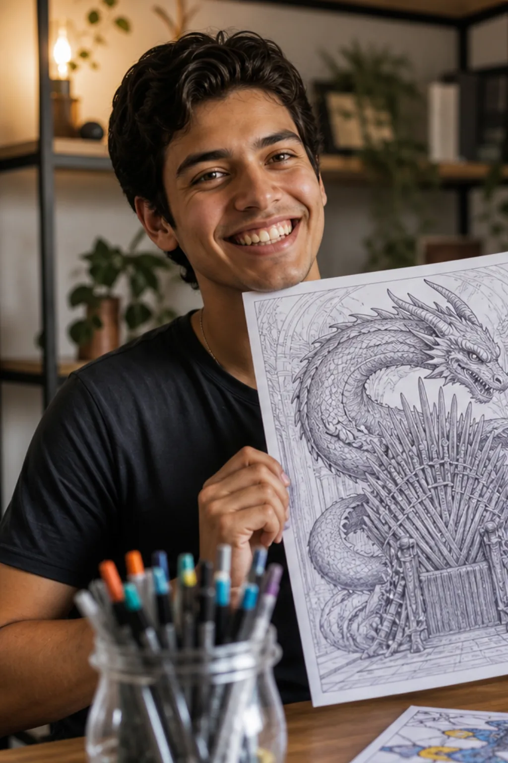 desenhos de Game of Thrones para colorir - 1