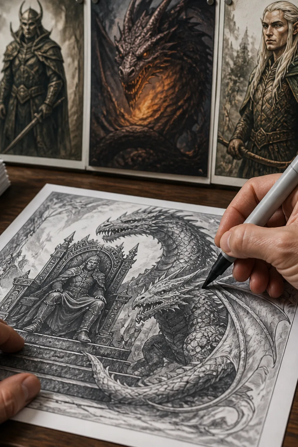 desenhos de Game of Thrones para colorir - 2