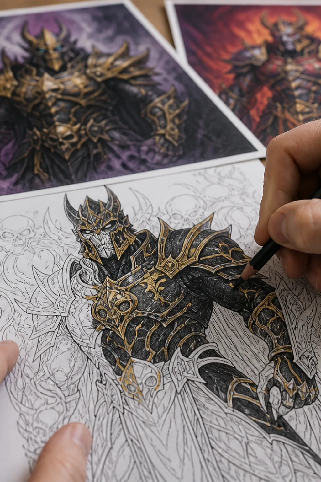 desenhos do Ganondorf para colorir - 2