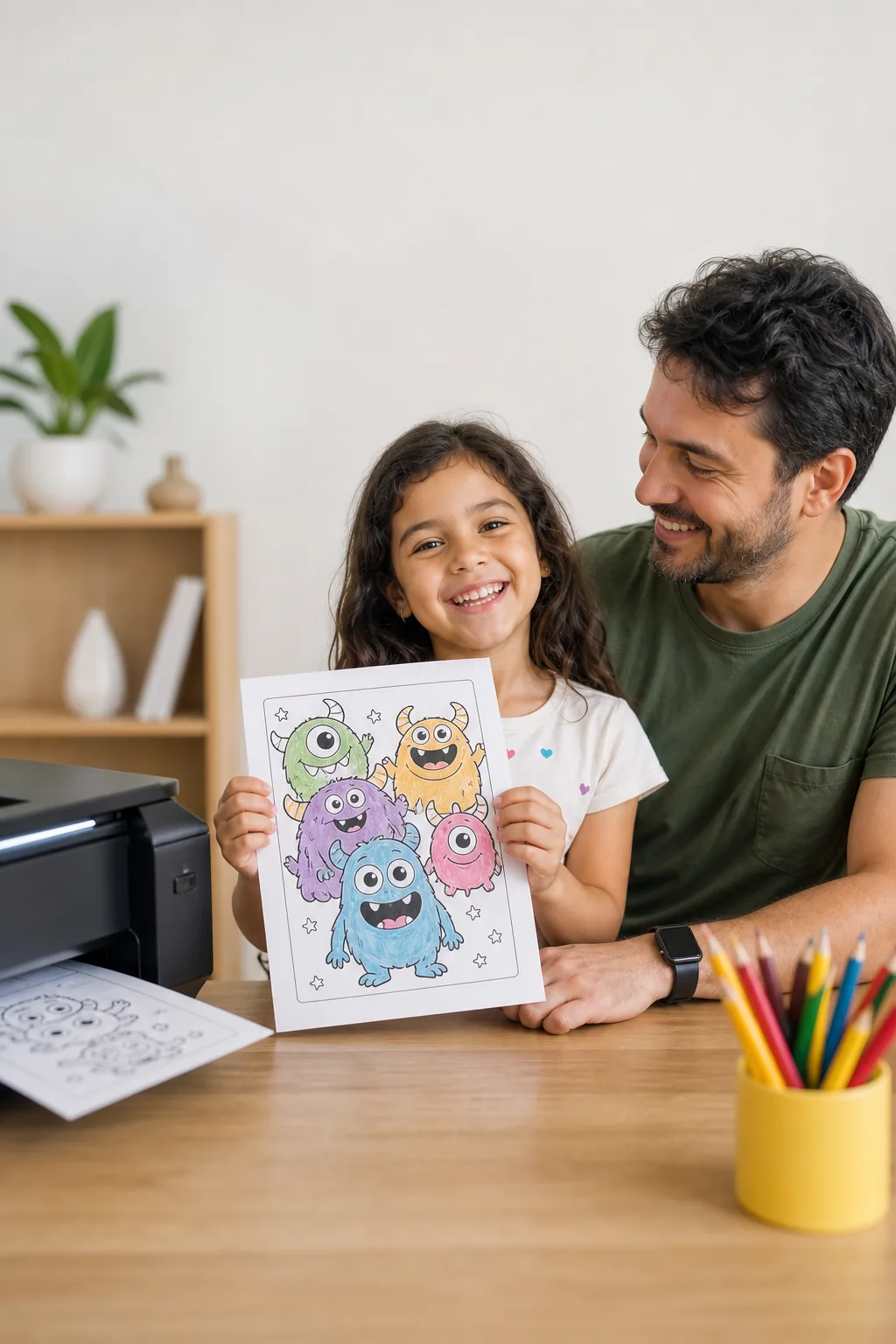 desenhos para colorir de Garten of Banban — exemplo criado na Desenhos pra Colorir