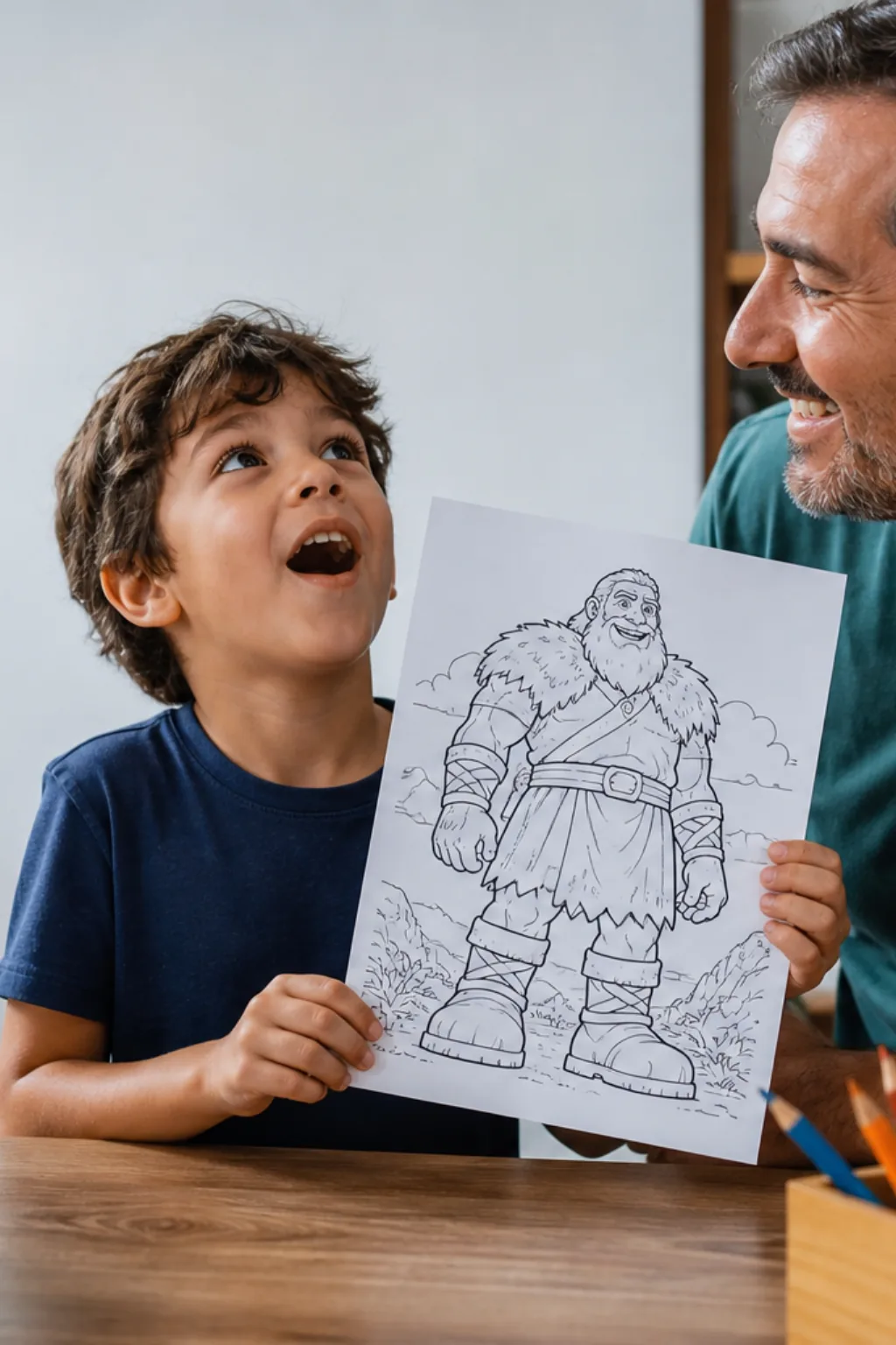 desenhos de gigante para colorir - 1