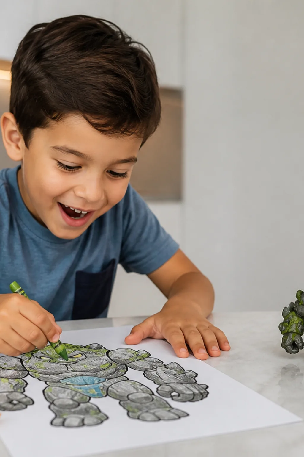 desenhos de golem para colorir - 1