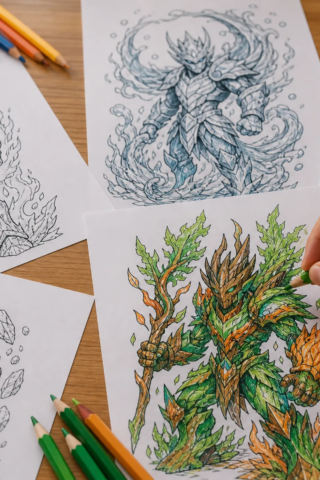 desenhos de Gormiti para colorir - 2