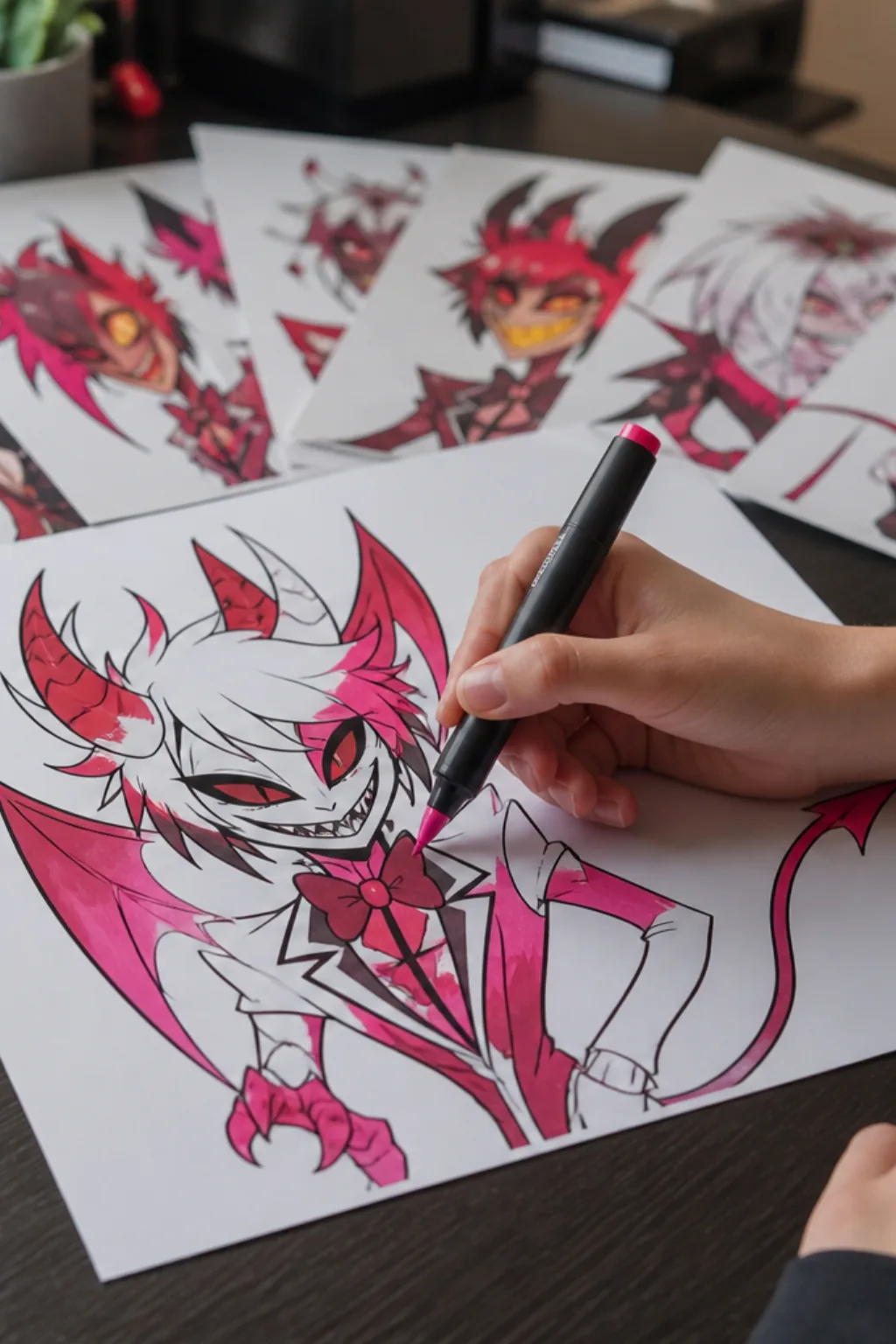 desenhos de Hazbin Hotel para colorir - 2
