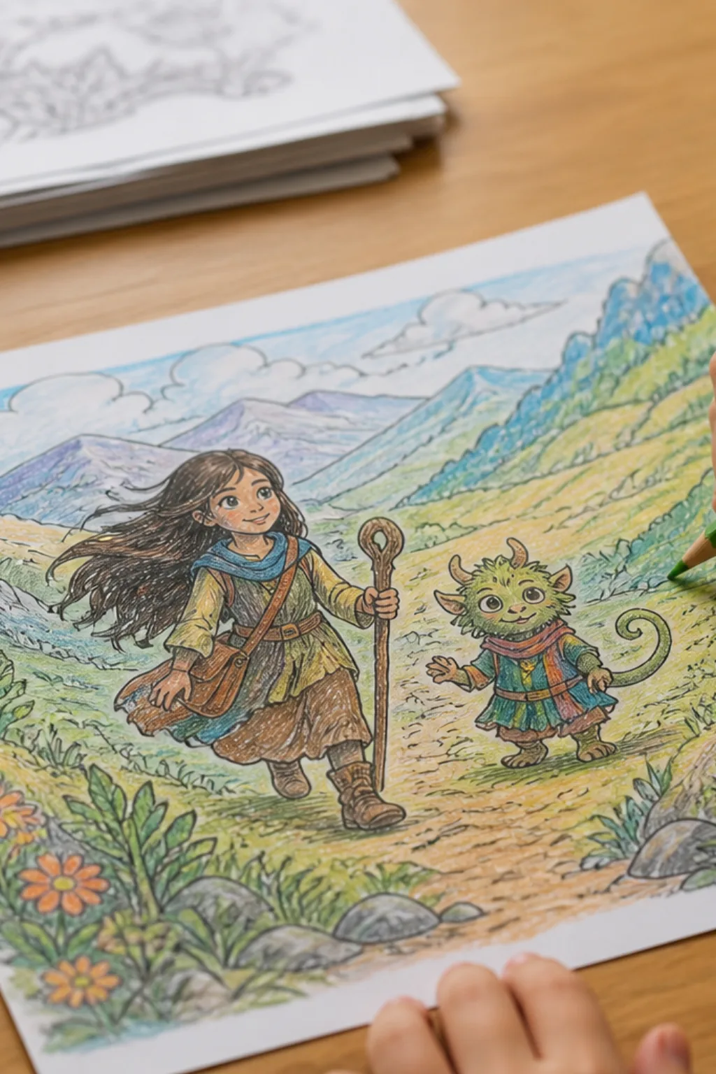 desenhos da Hilda para colorir - 2