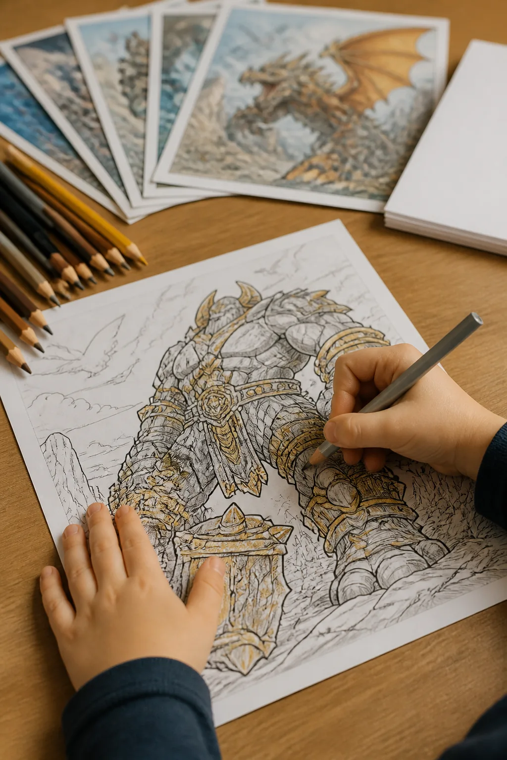 desenhos de Huntik para colorir - 2