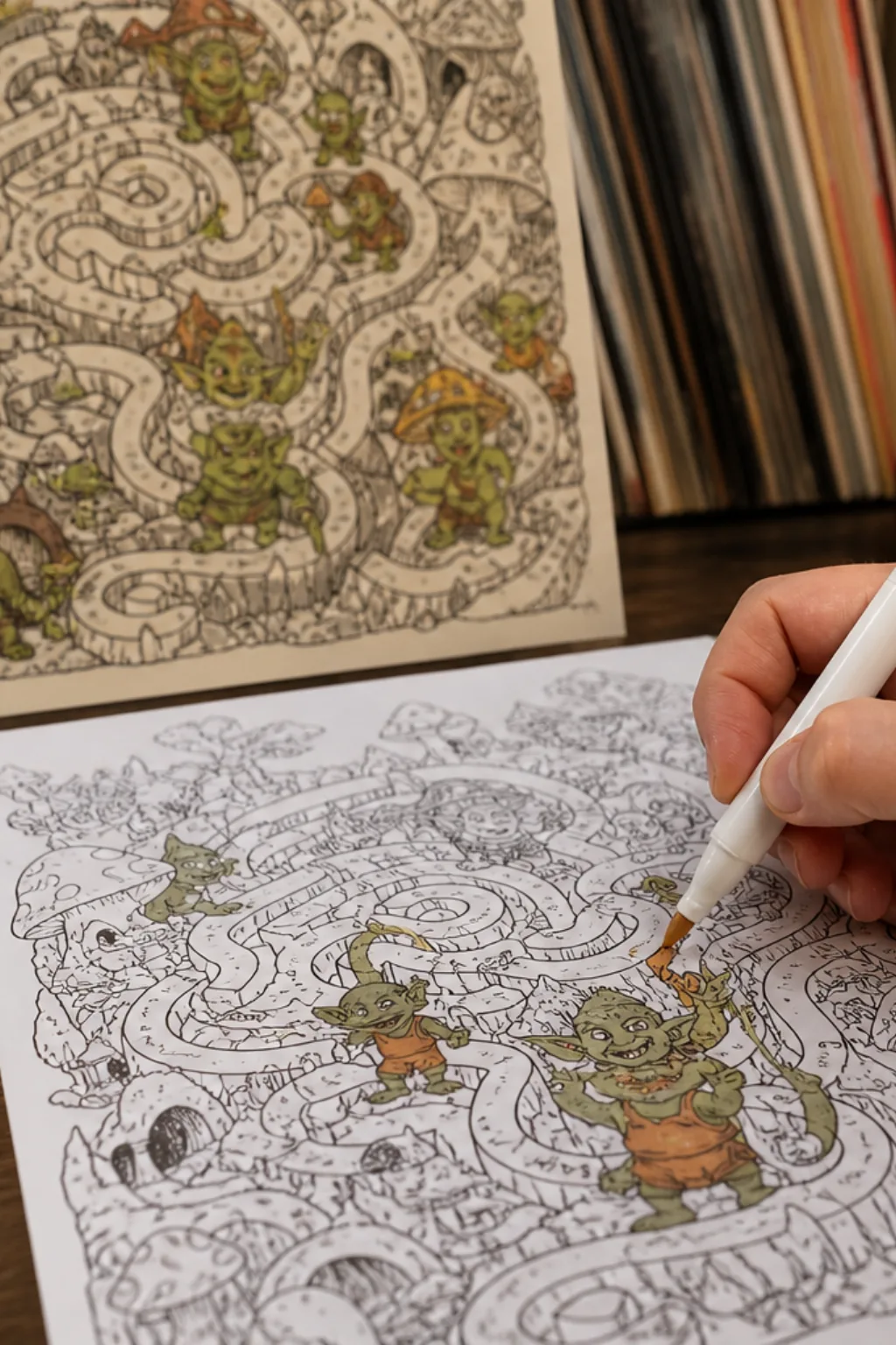 desenhos do filme Labirinto: A Magia do Tempo para colorir - 2