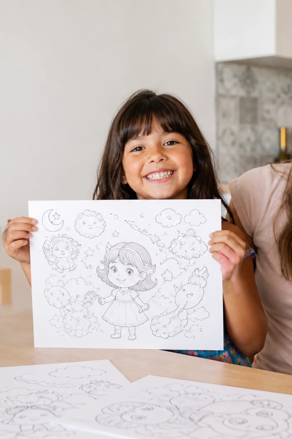desenhos da Luna Petunia para colorir - 1