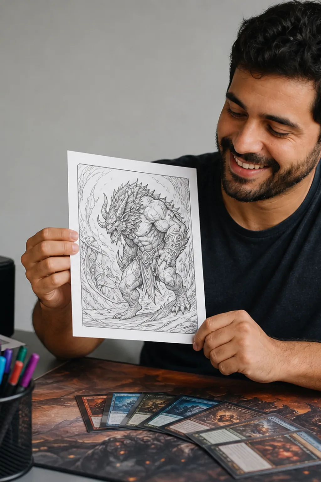 desenhos de Magic: The Gathering para colorir - 1
