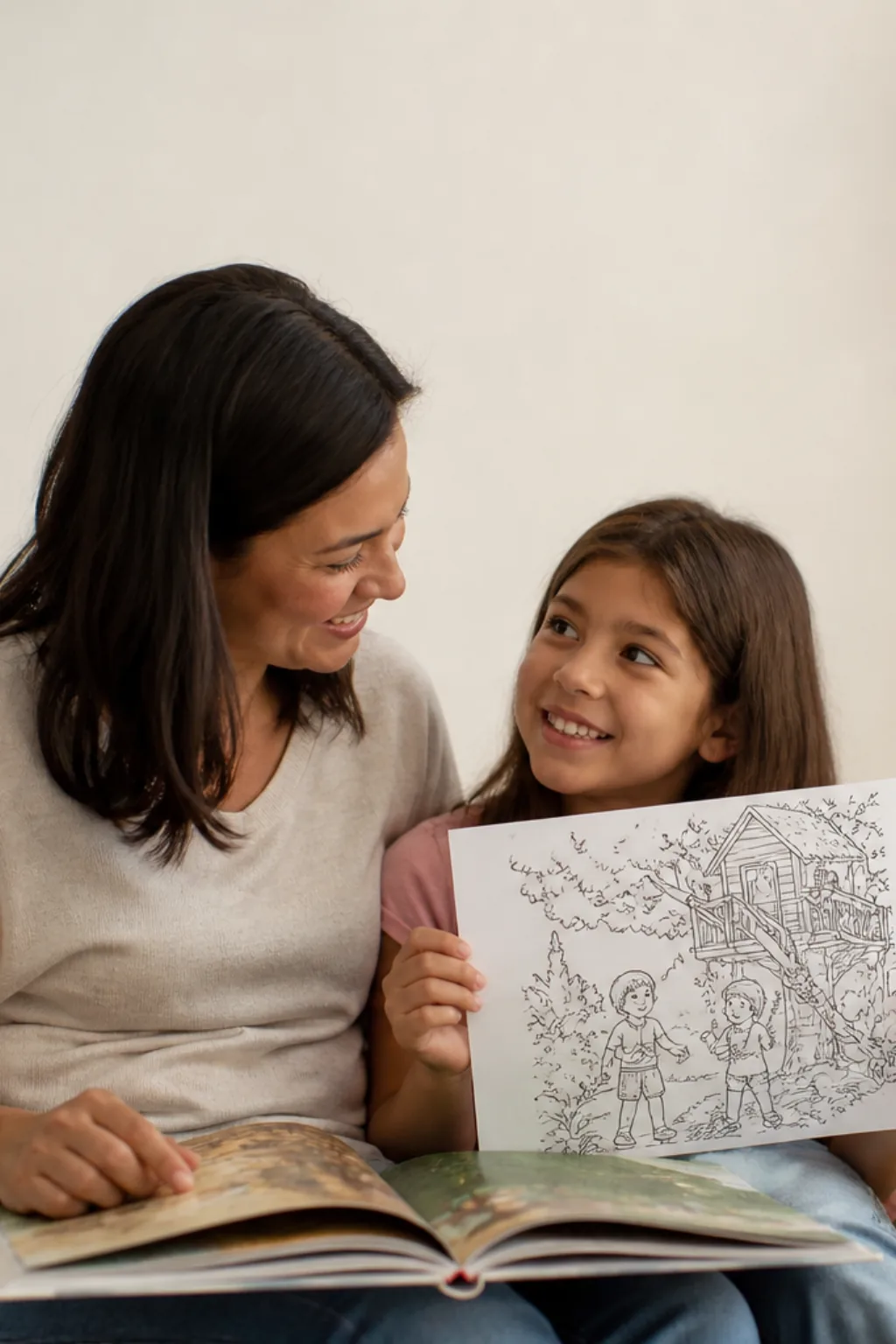 desenhos de Magic Tree House para colorir — exemplo criado na Desenhos pra Colorir