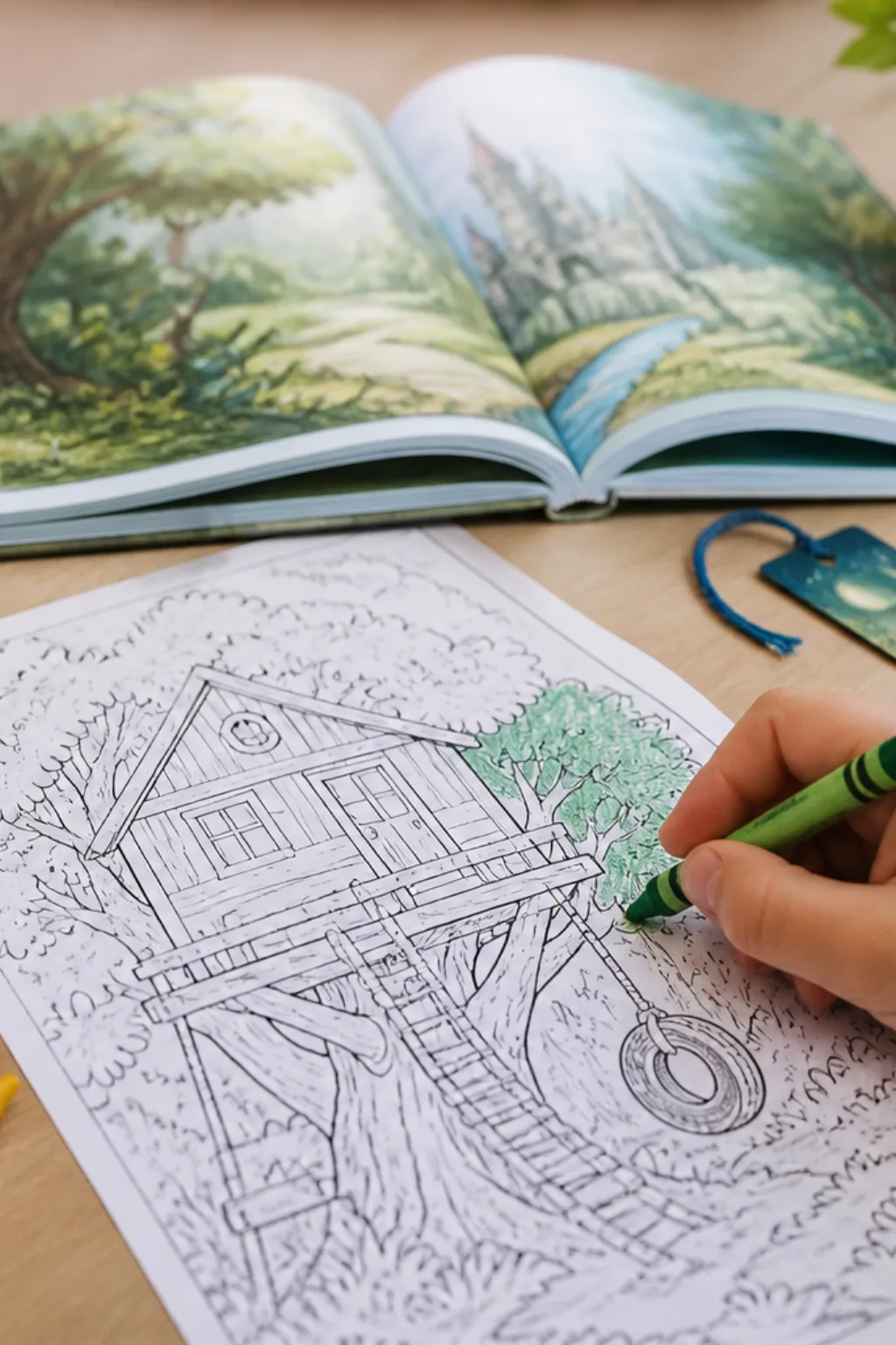 desenhos de Magic Tree House para colorir - 2