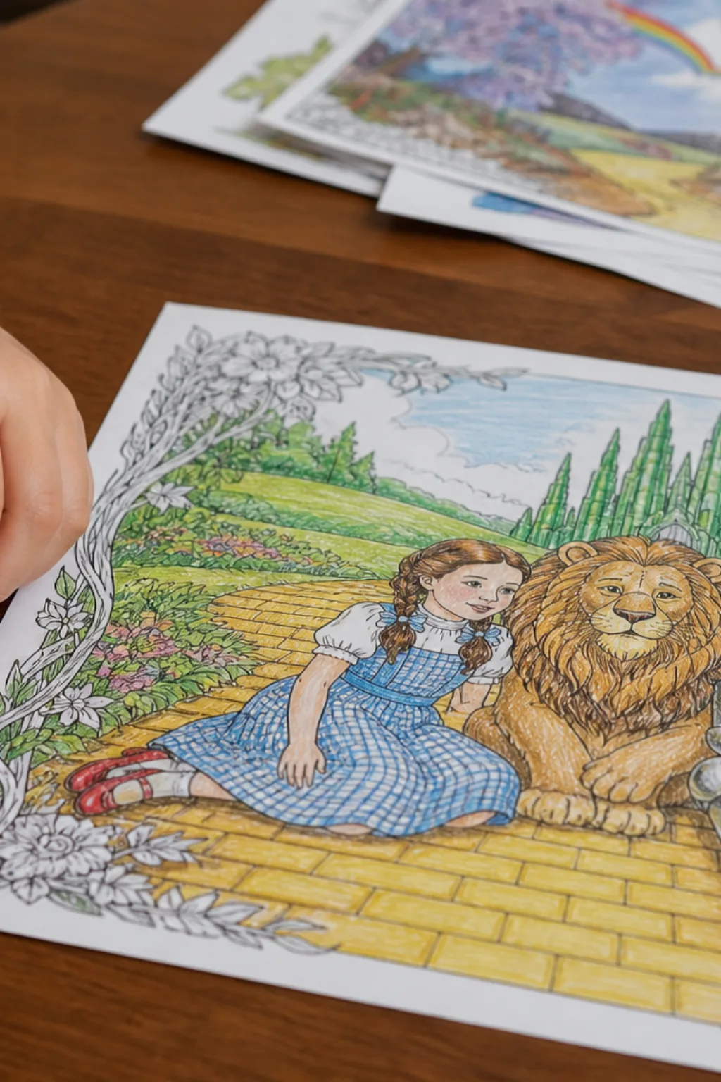 desenhos do mágico de oz para colorir - 2