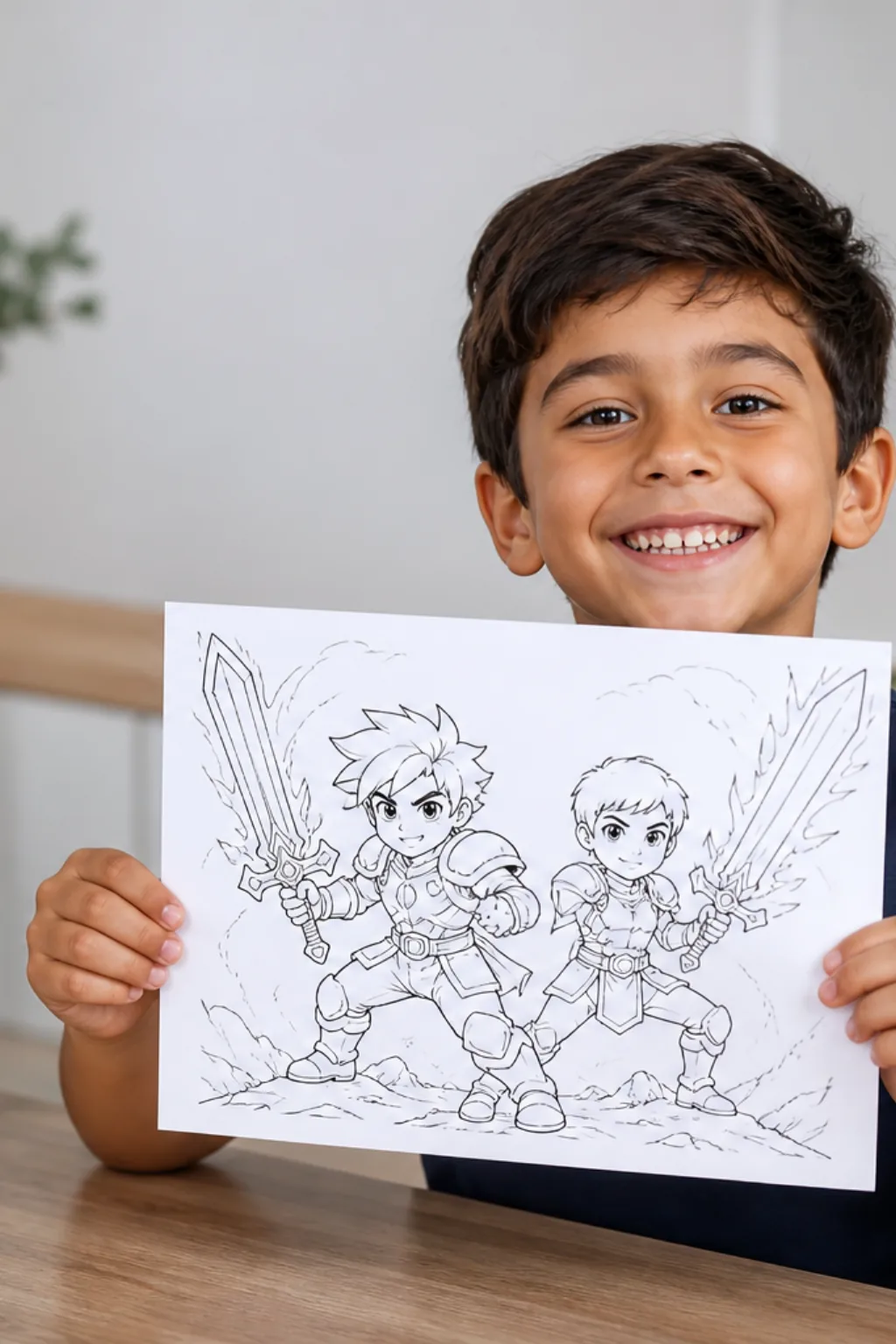 desenhos de Magiespadas para colorir - 1