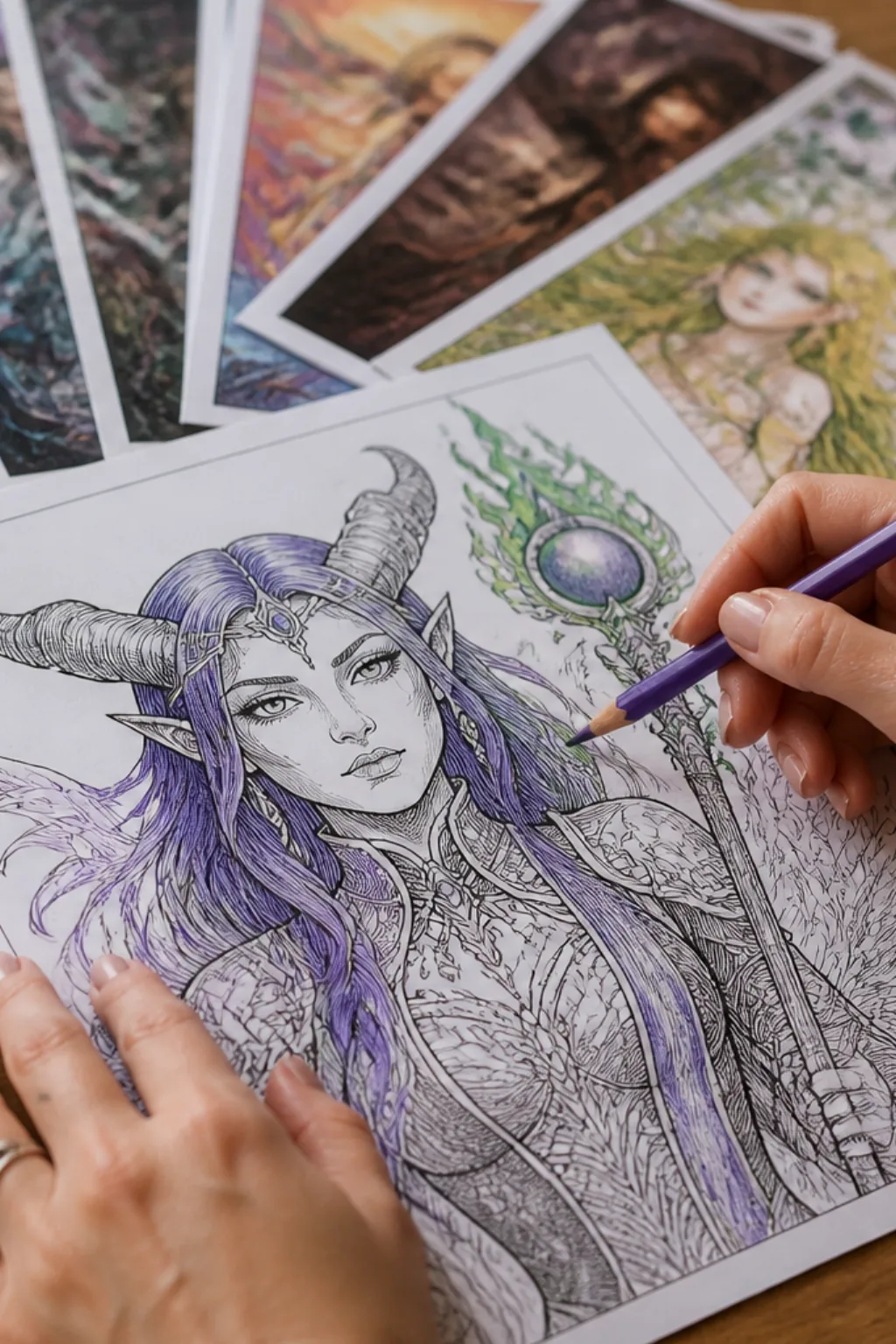 desenhos da Malévola para colorir - 2