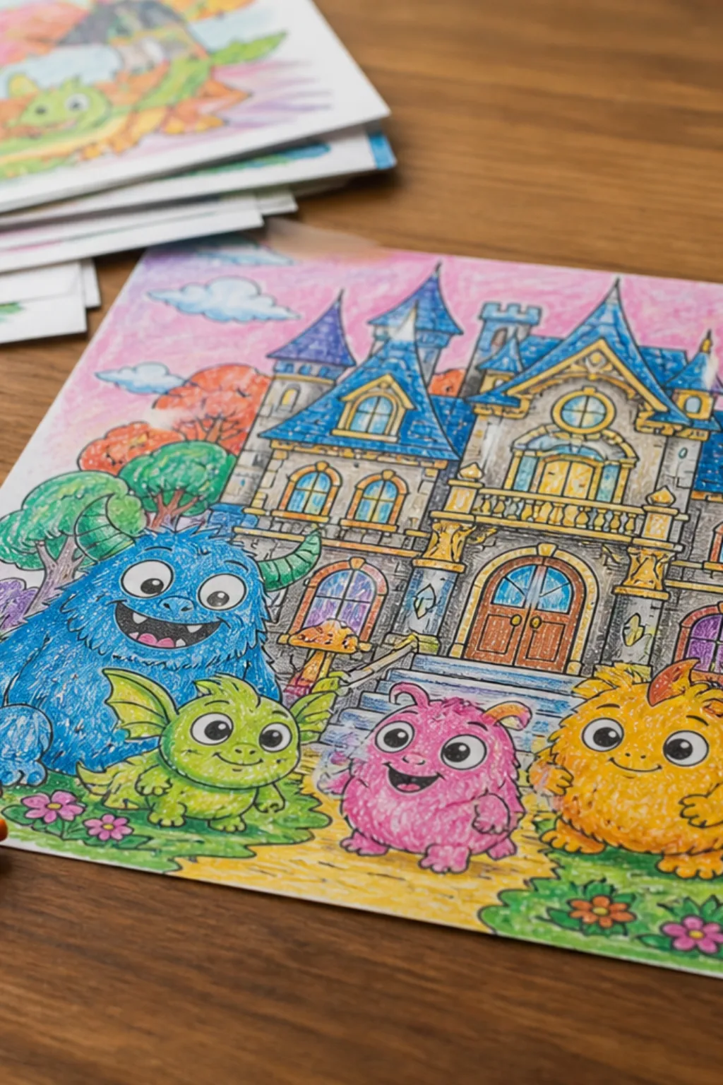 desenhos da Mansão Foster para Amigos Imaginários para colorir - 2
