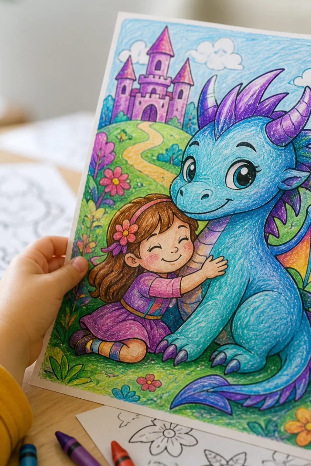 desenhos de Mila e Morphle para colorir - 2