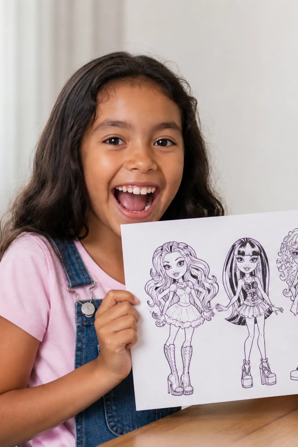 desenhos de Monster High para colorir - 1