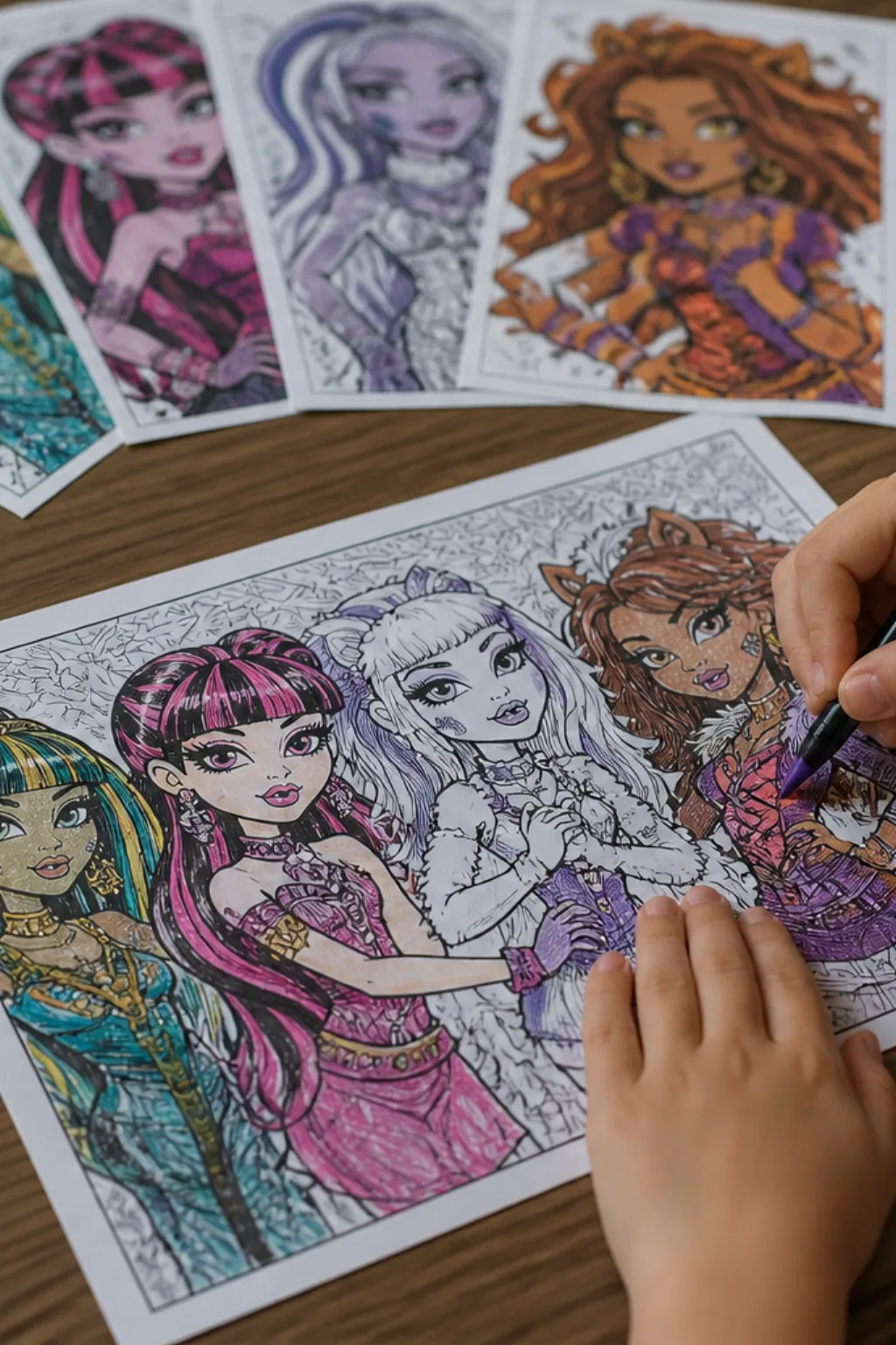 desenhos de Monster High para colorir - 2
