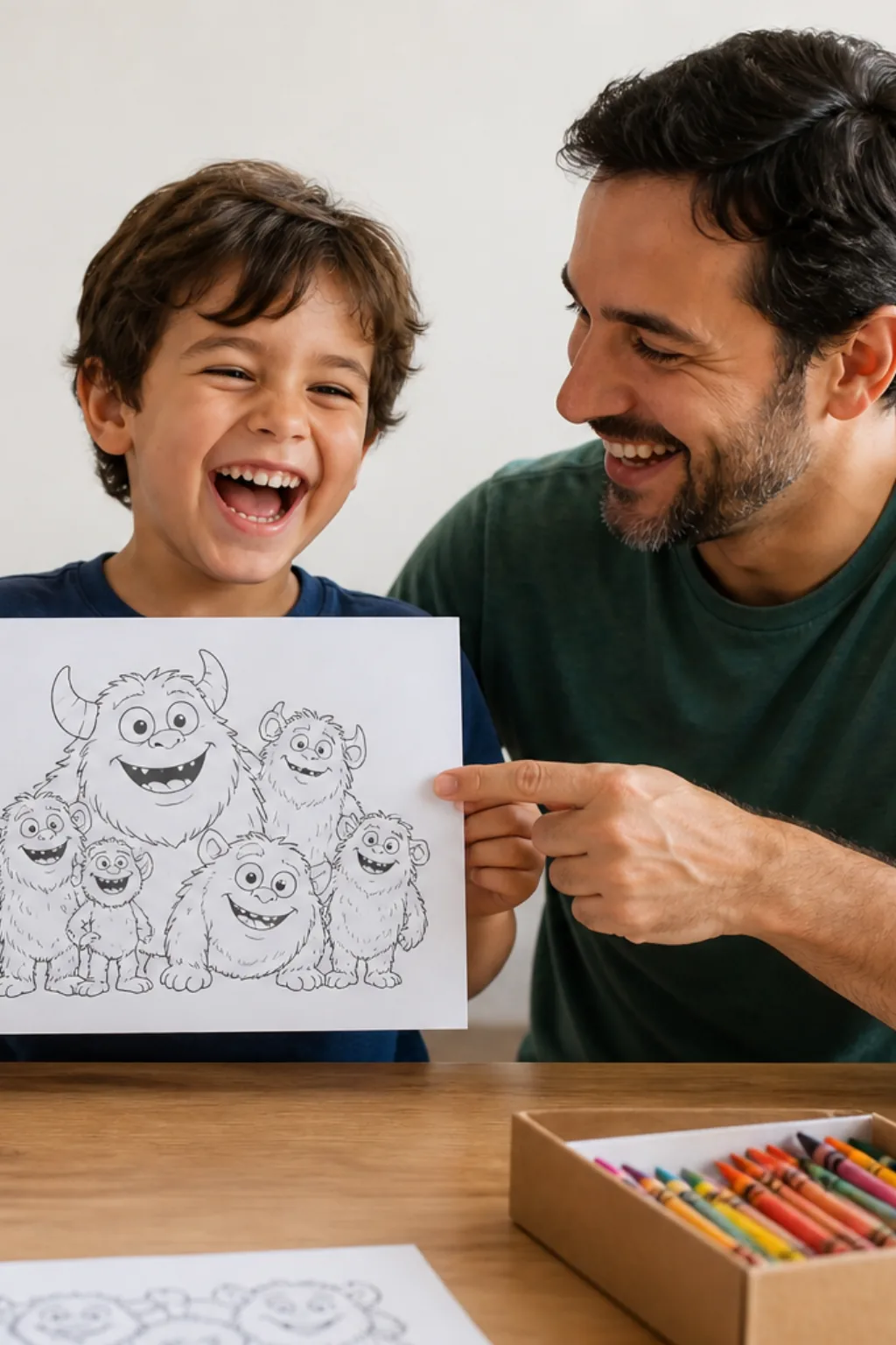 desenhos de monstros sa para colorir - 1