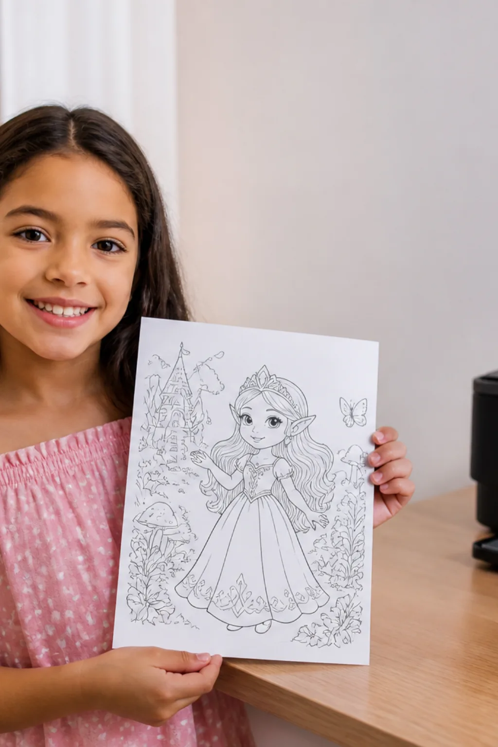 desenhos do Mundo de Mia para colorir - 1
