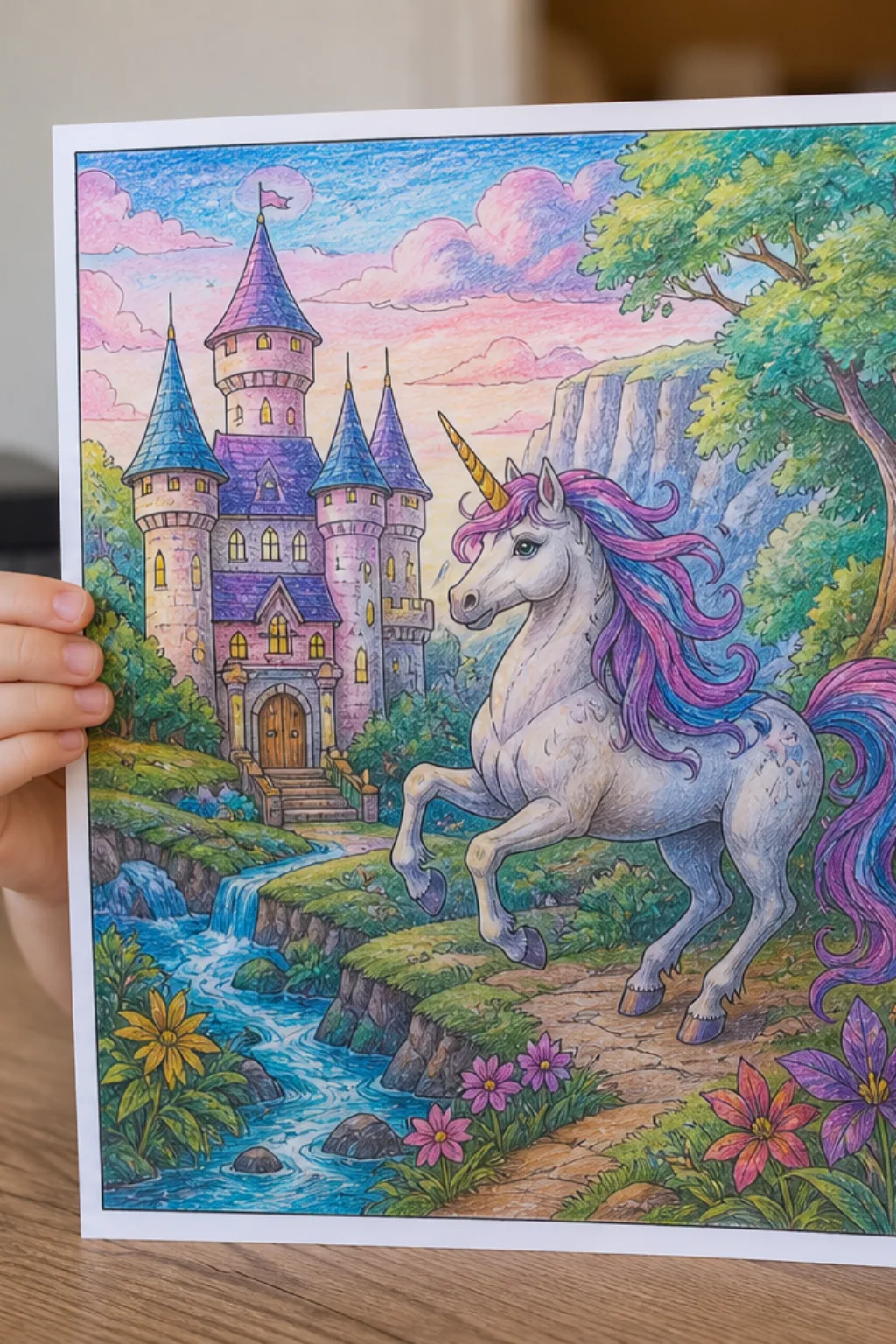 desenhos de mundo encantado para colorir - 2