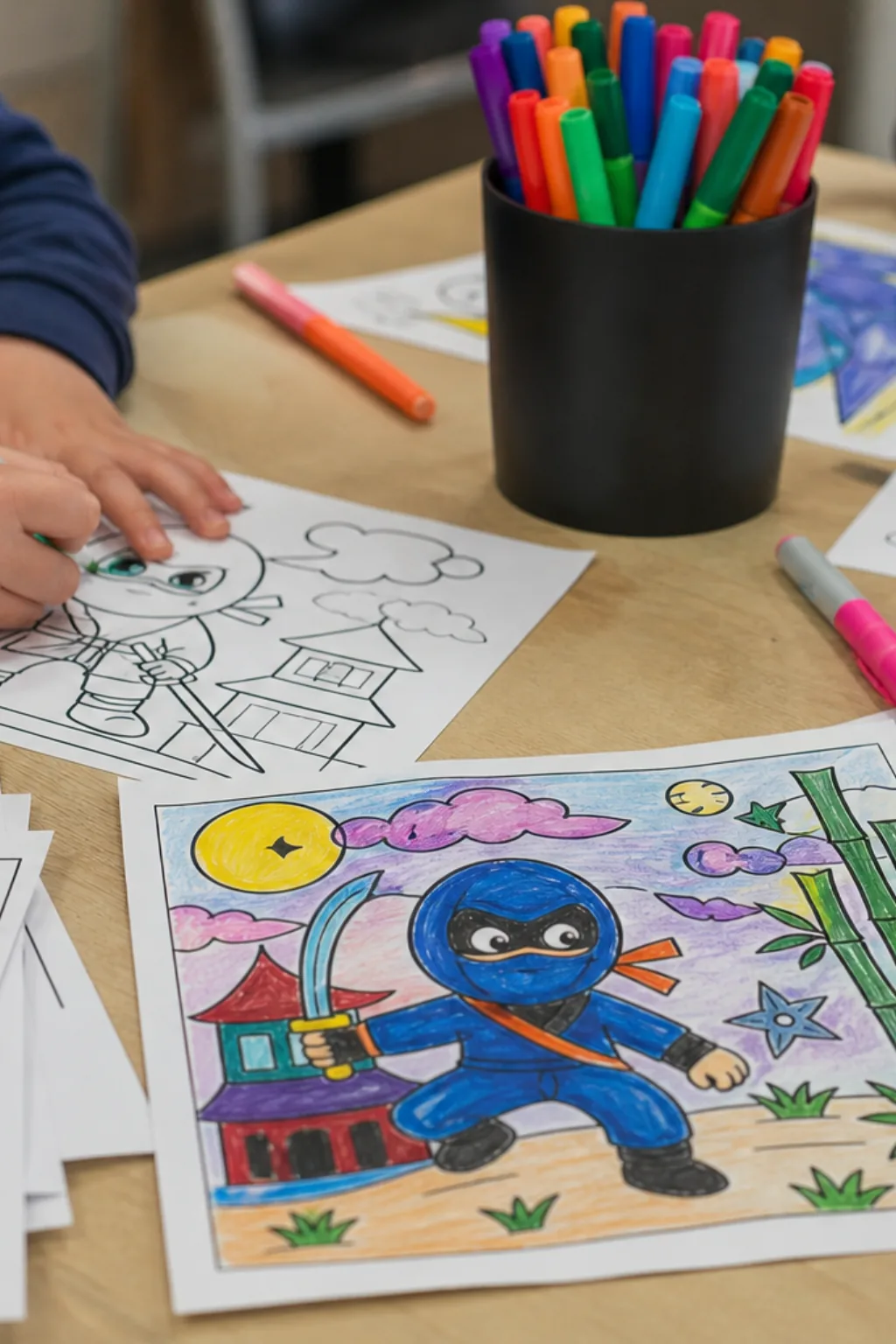 desenhos de ninjago para colorir - 2