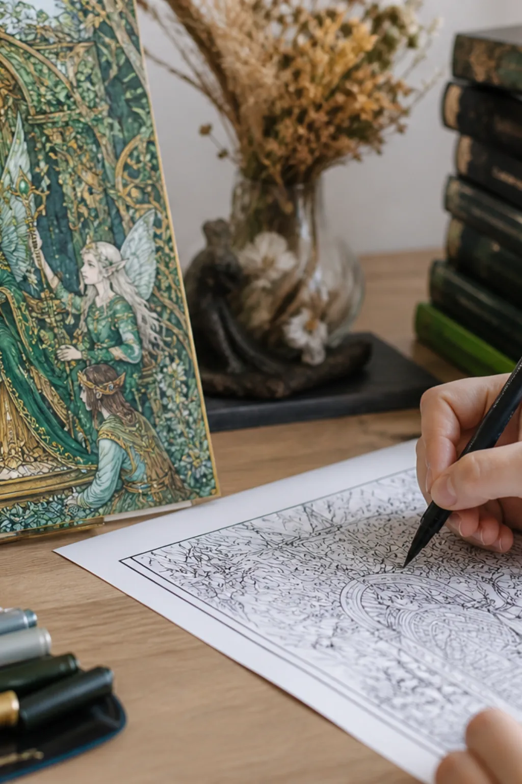 livro de desenhos da série O Príncipe Cruel para colorir - 2