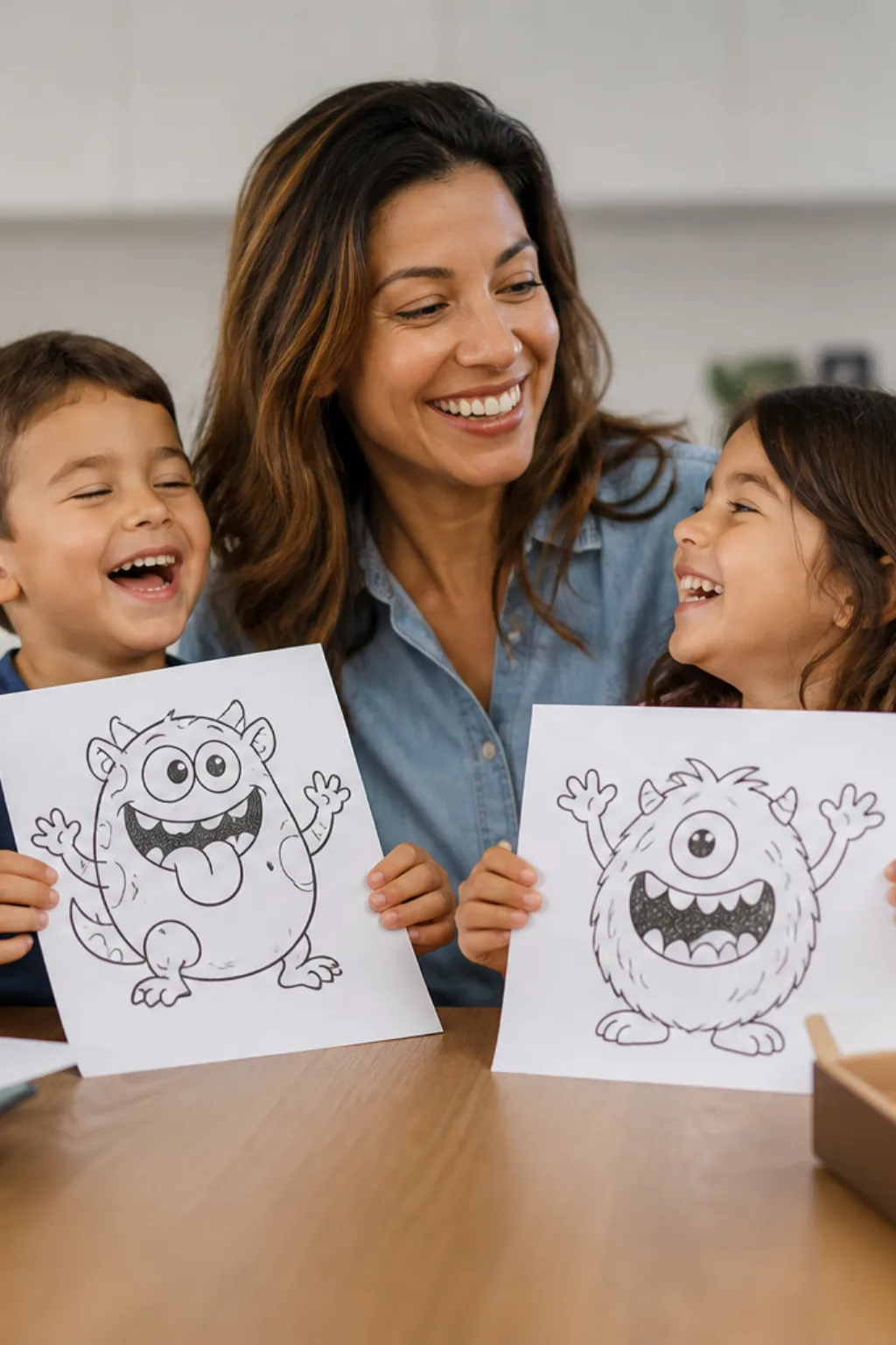 desenhos do filme Os Pestes para colorir — exemplo criado na Desenhos pra Colorir