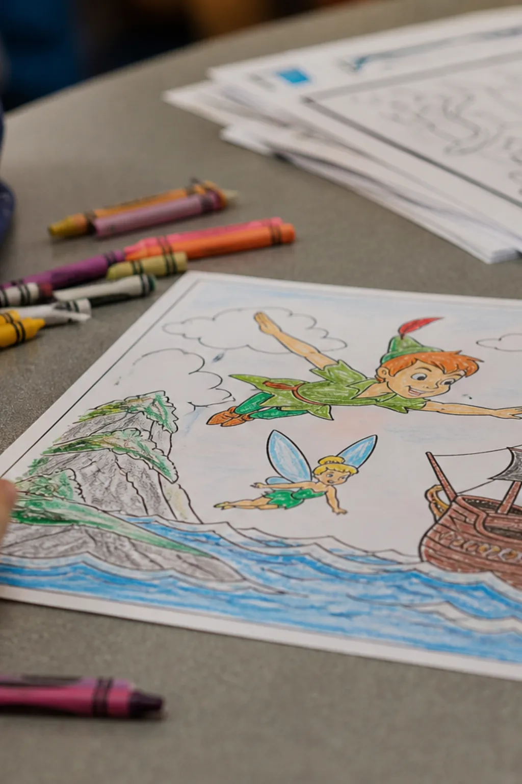 desenhos do peter pan para colorir - 2