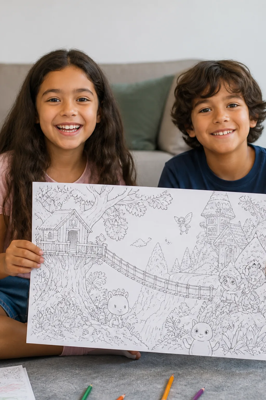 desenhos de Ponte para Terabítia para colorir - 1