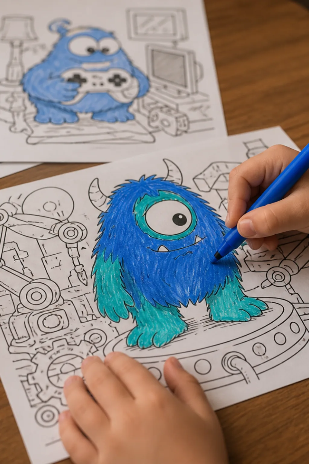 desenhos para colorir de Poppy Playtime - 2