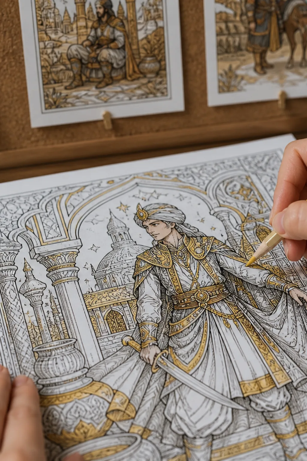 desenhos de Prince of Persia para colorir - 2