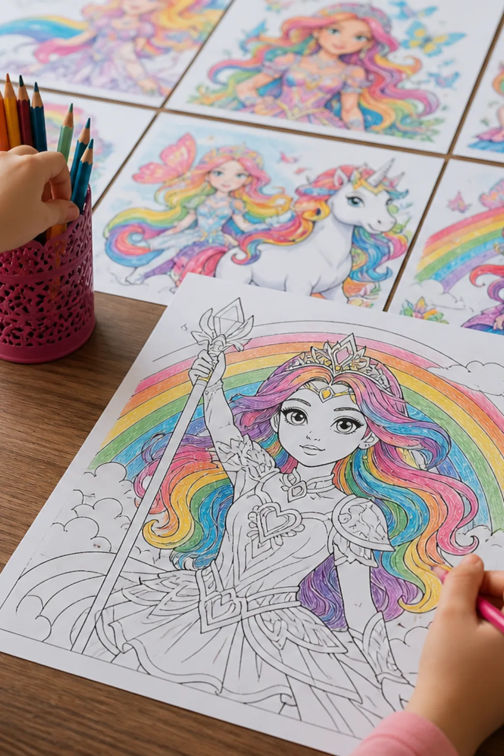desenhos da Rainbow Brite para colorir - 2