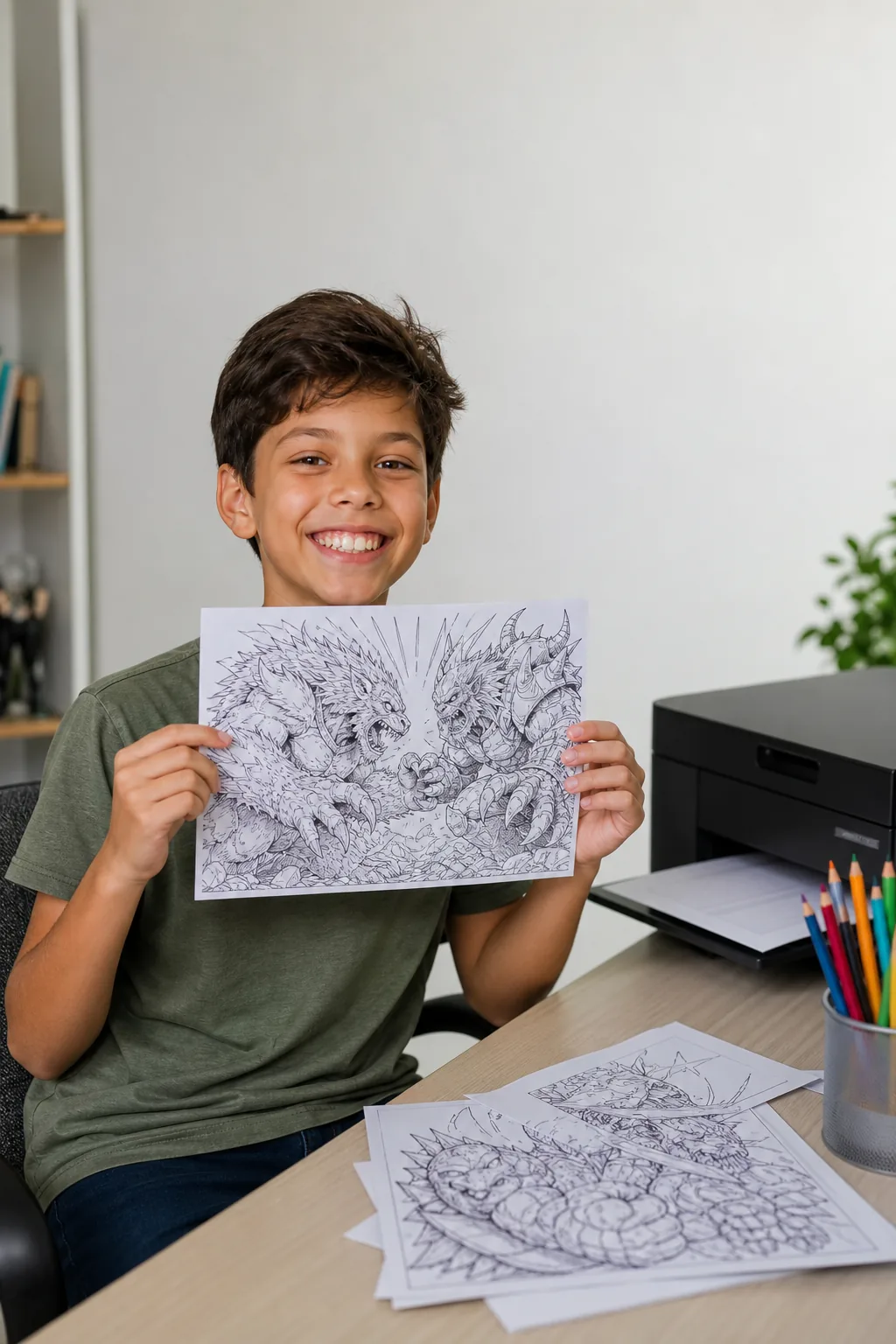 desenhos de Redakai para colorir - 1