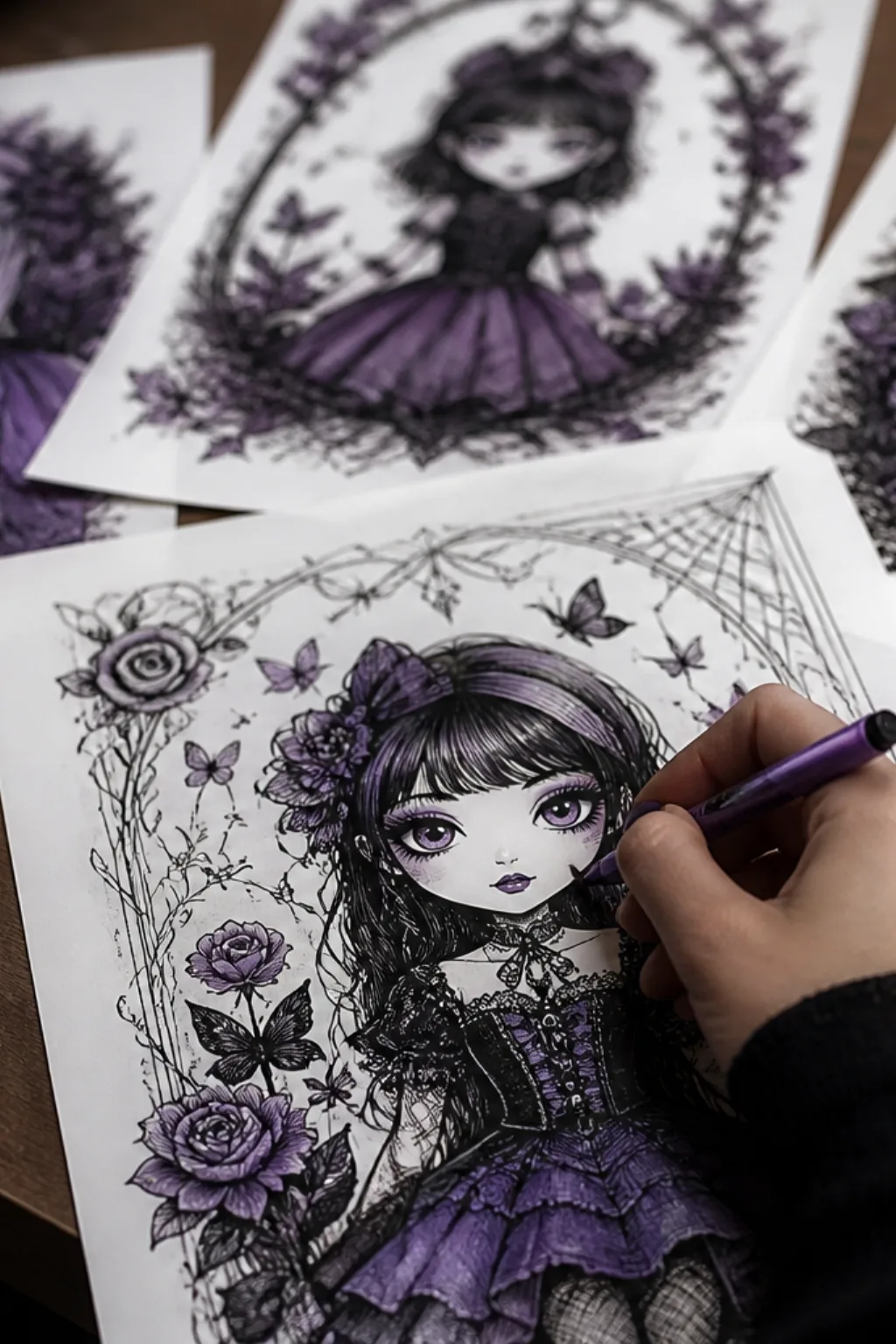 desenhos de Ruby Gloom para colorir - 2