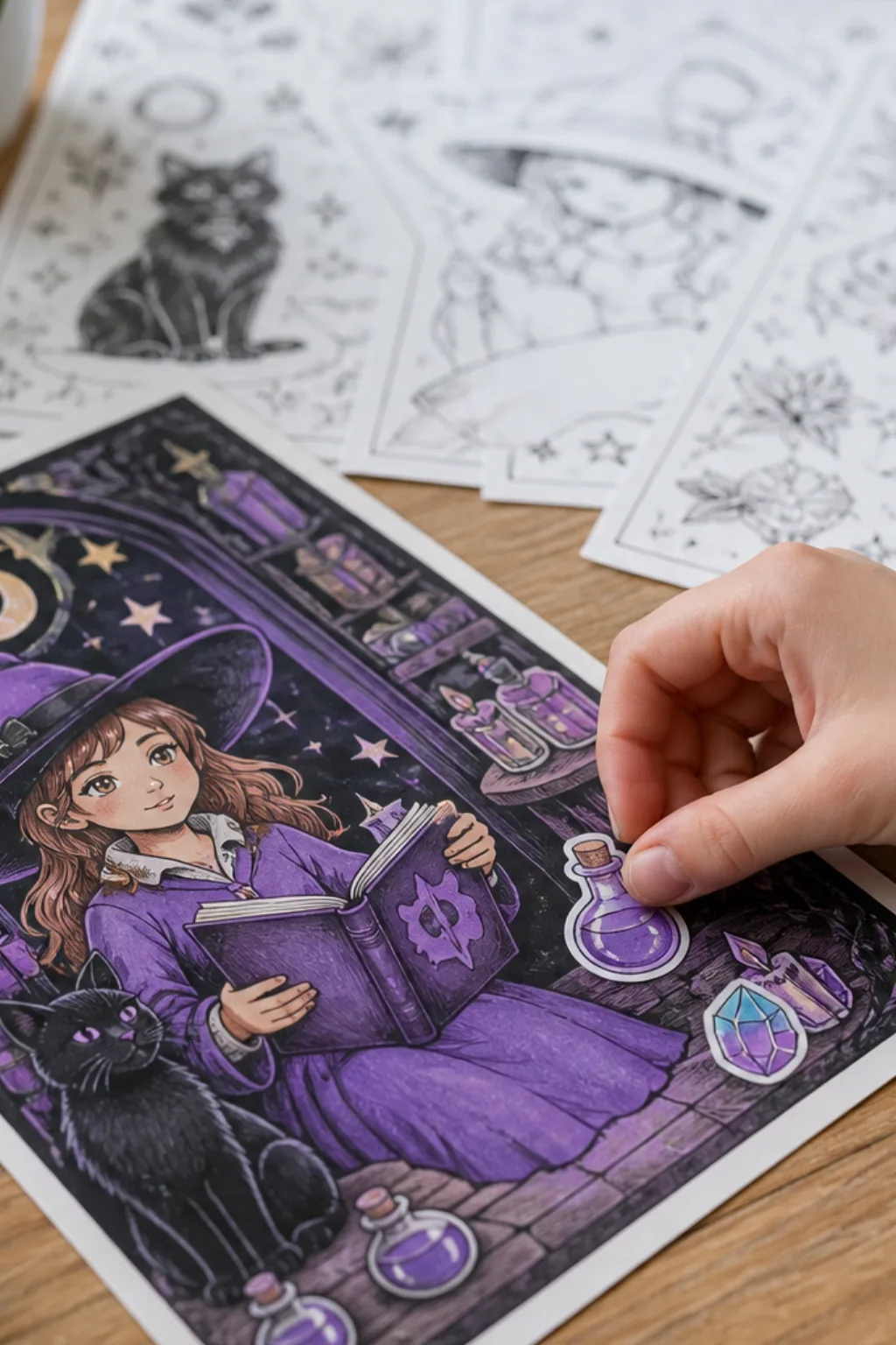 desenhos de Sabrina, Aprendiz de Feiticeira, para colorir - 2