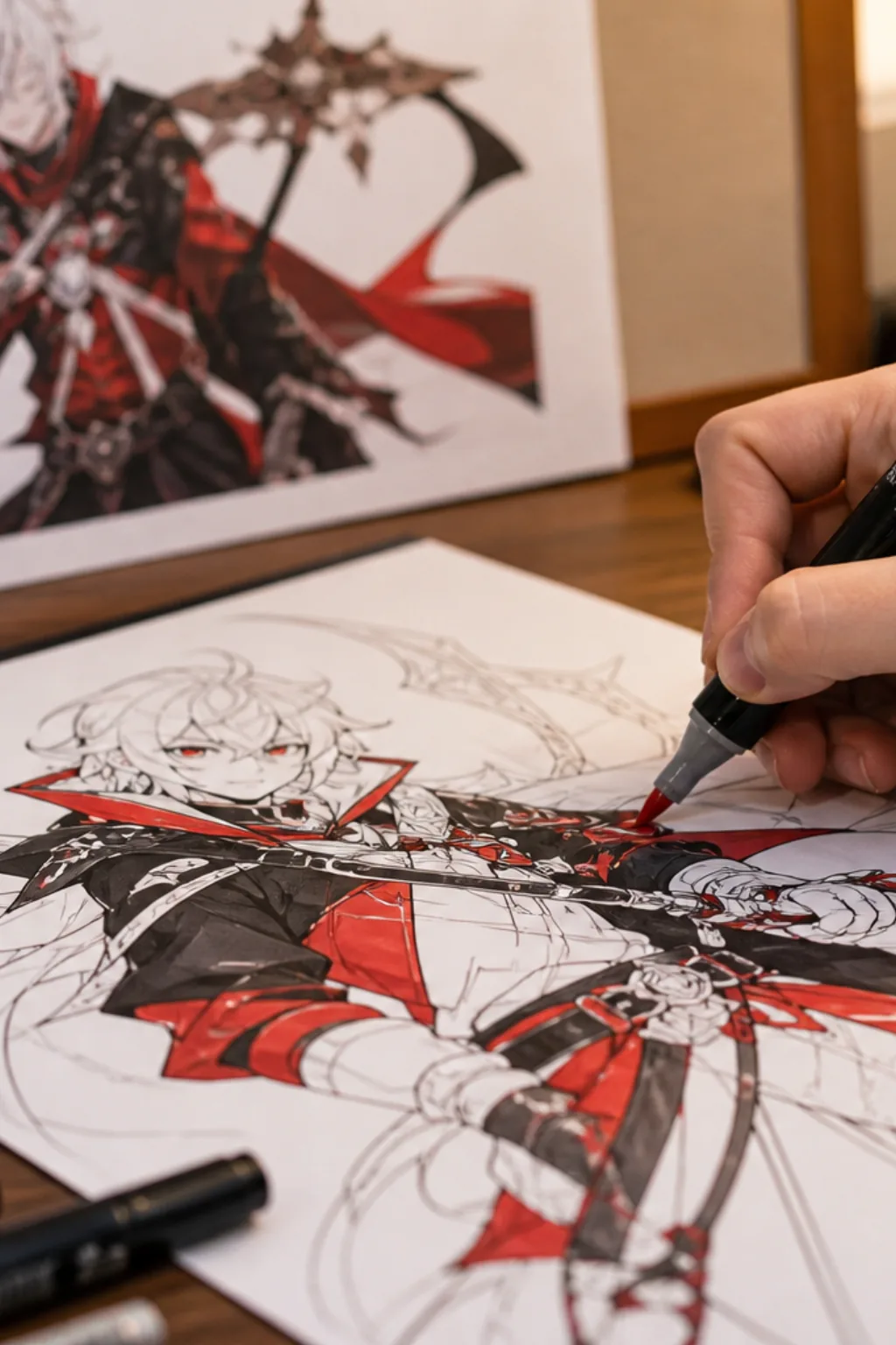 desenhos da série Persona para colorir - 2