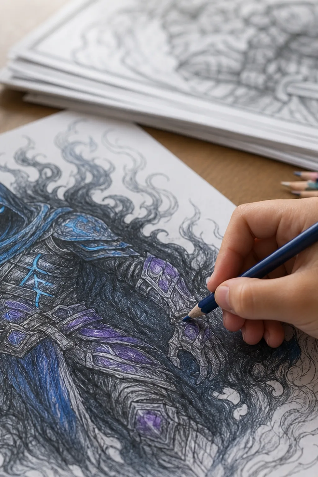 desenhos de Shadowhunters para colorir - 2