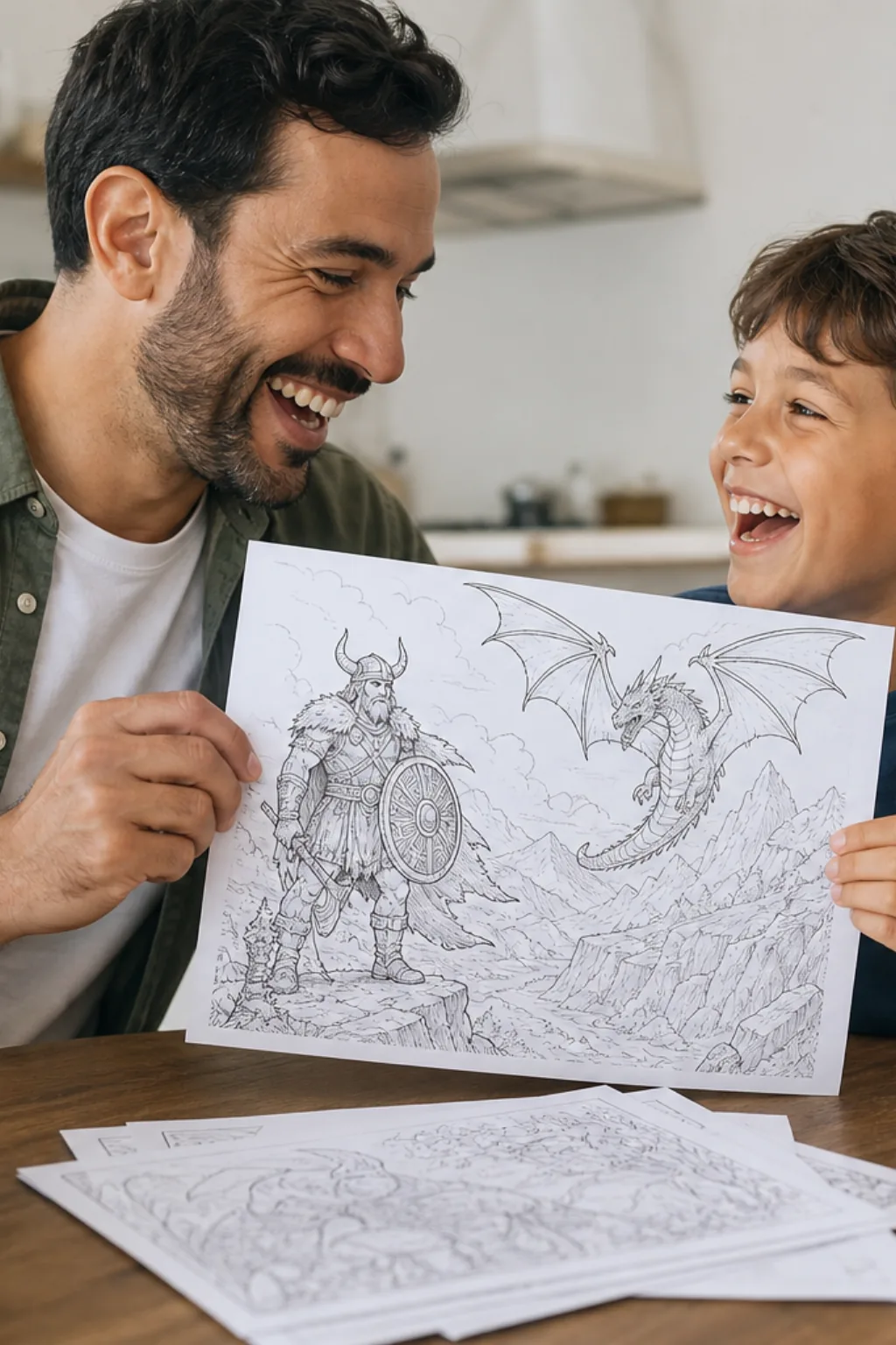 desenhos de Skyrim para colorir - 1