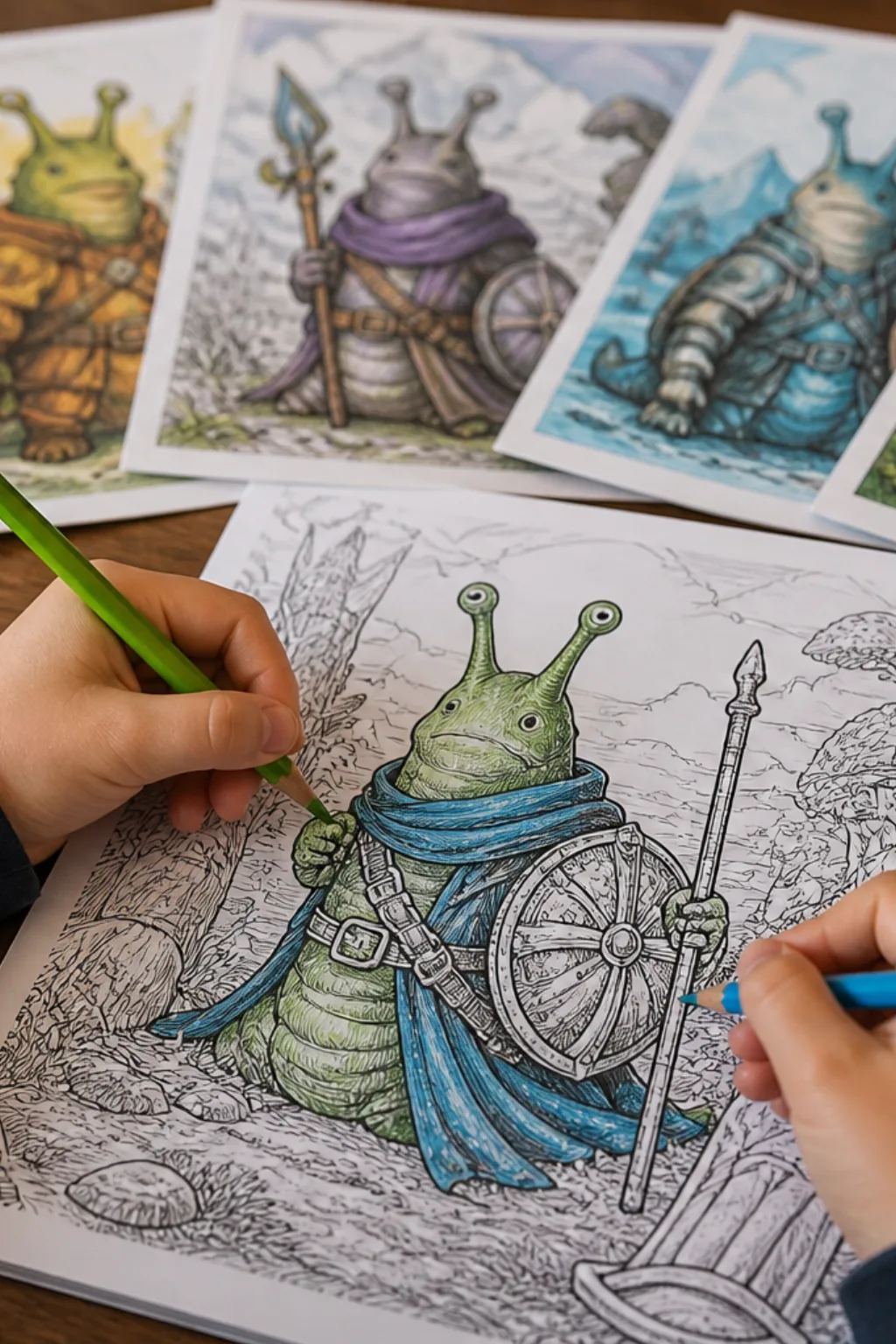 desenhos de Slugterra para colorir - 2