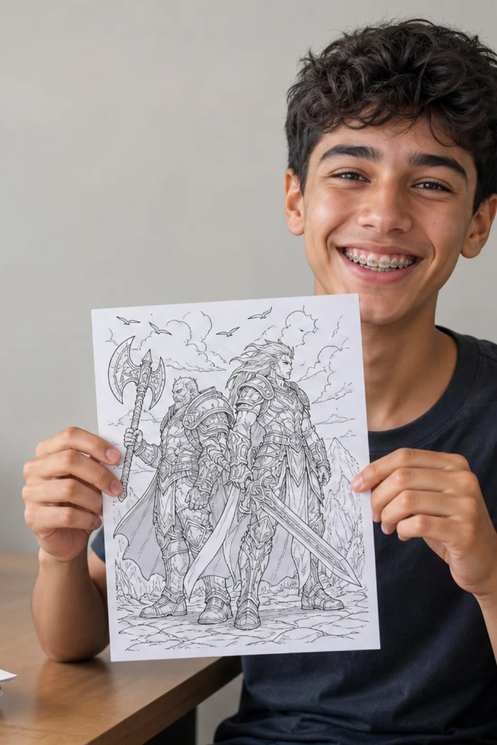 desenhos de Soul Calibur para colorir - 1