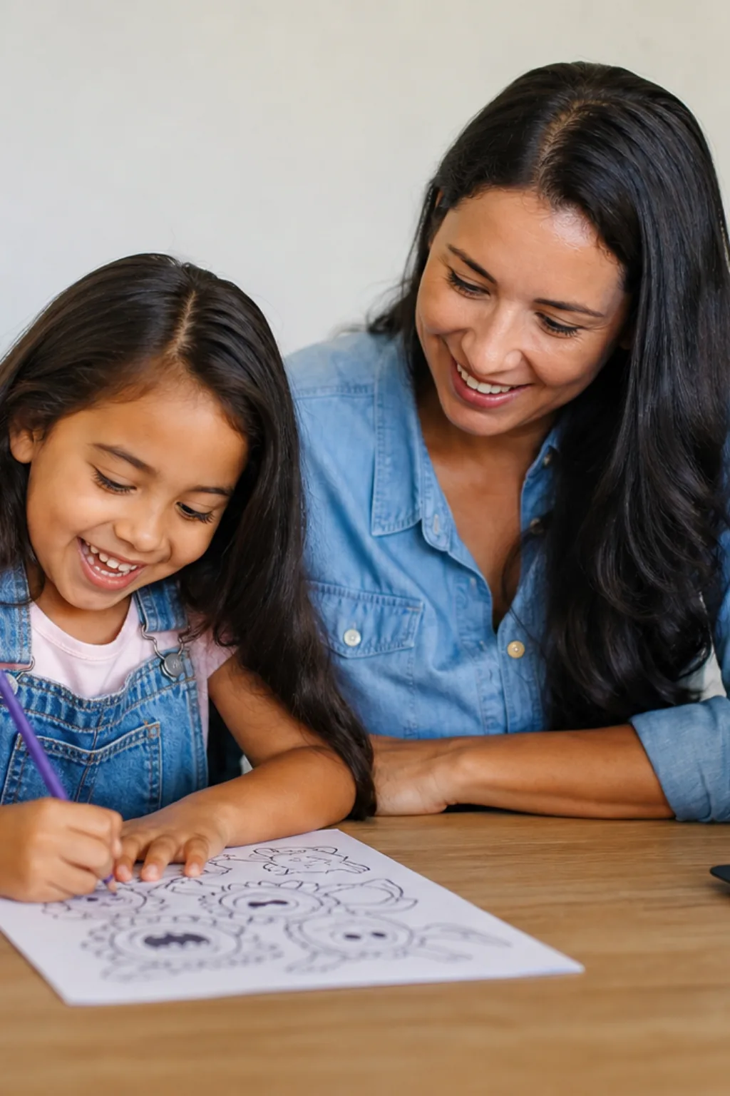 desenhos de Super Monstros para colorir — exemplo criado na Desenhos pra Colorir