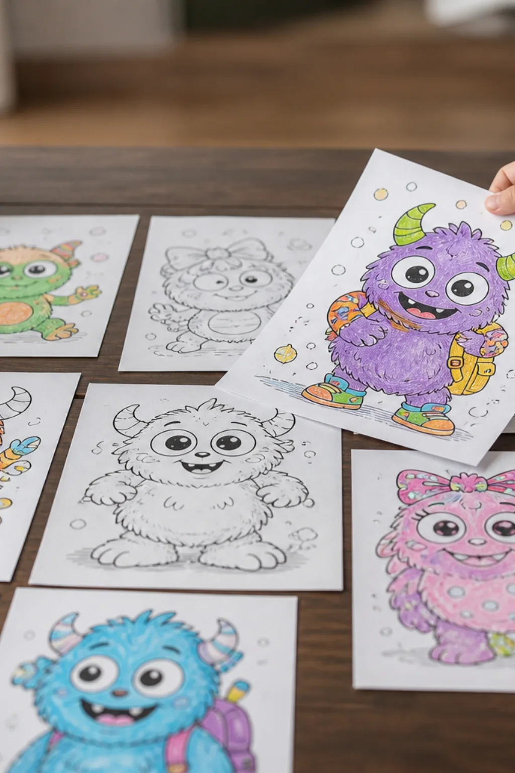 desenhos de Super Monstros para colorir - 2