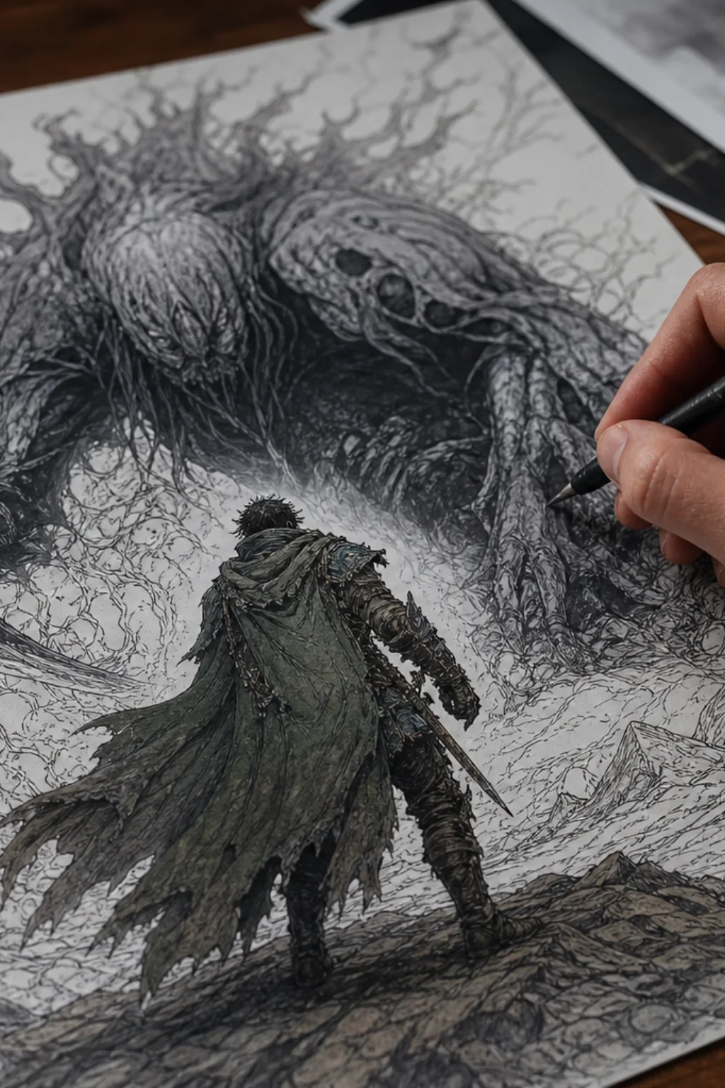 desenhos de The Witcher para colorir - 2